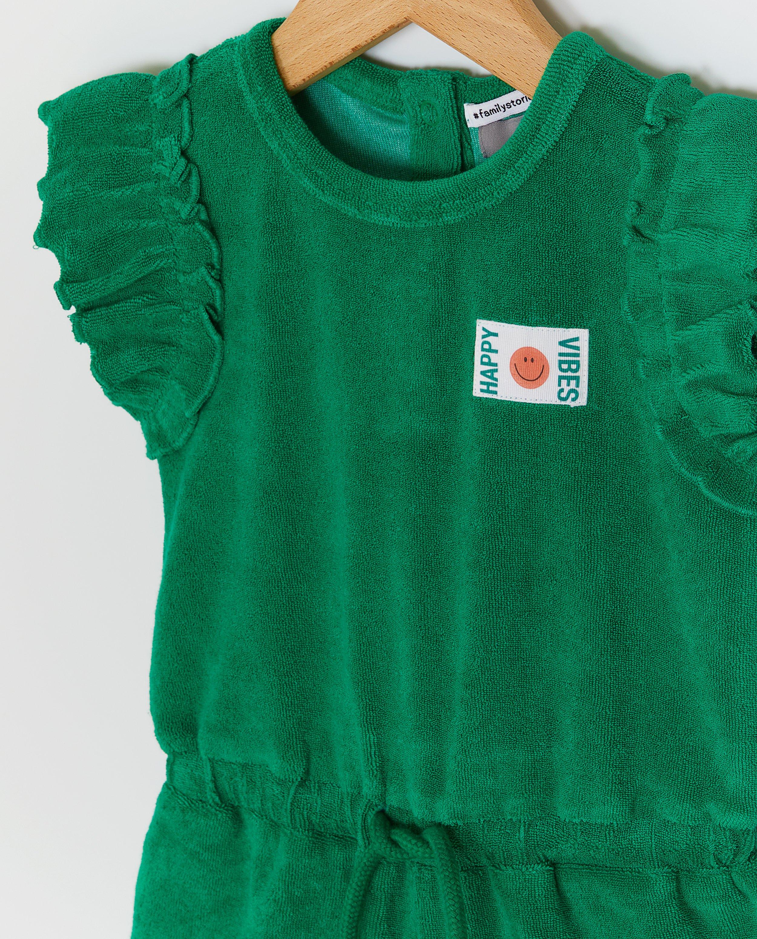 Jumpsuit - Kruippakje van badstof, 62-98