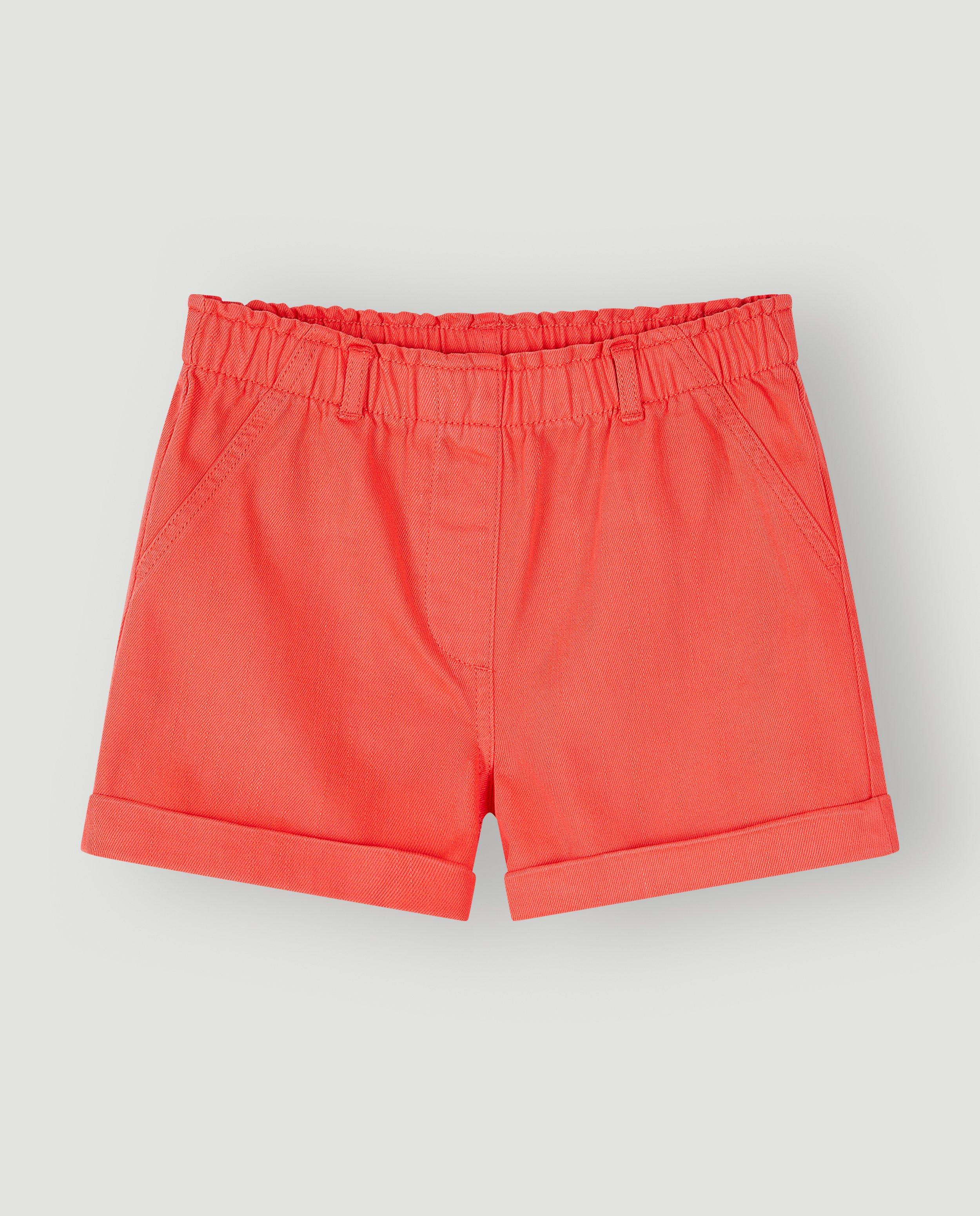 Short en jean - D&eacute;tails du produit - rouge - image num&eacute;ro 4