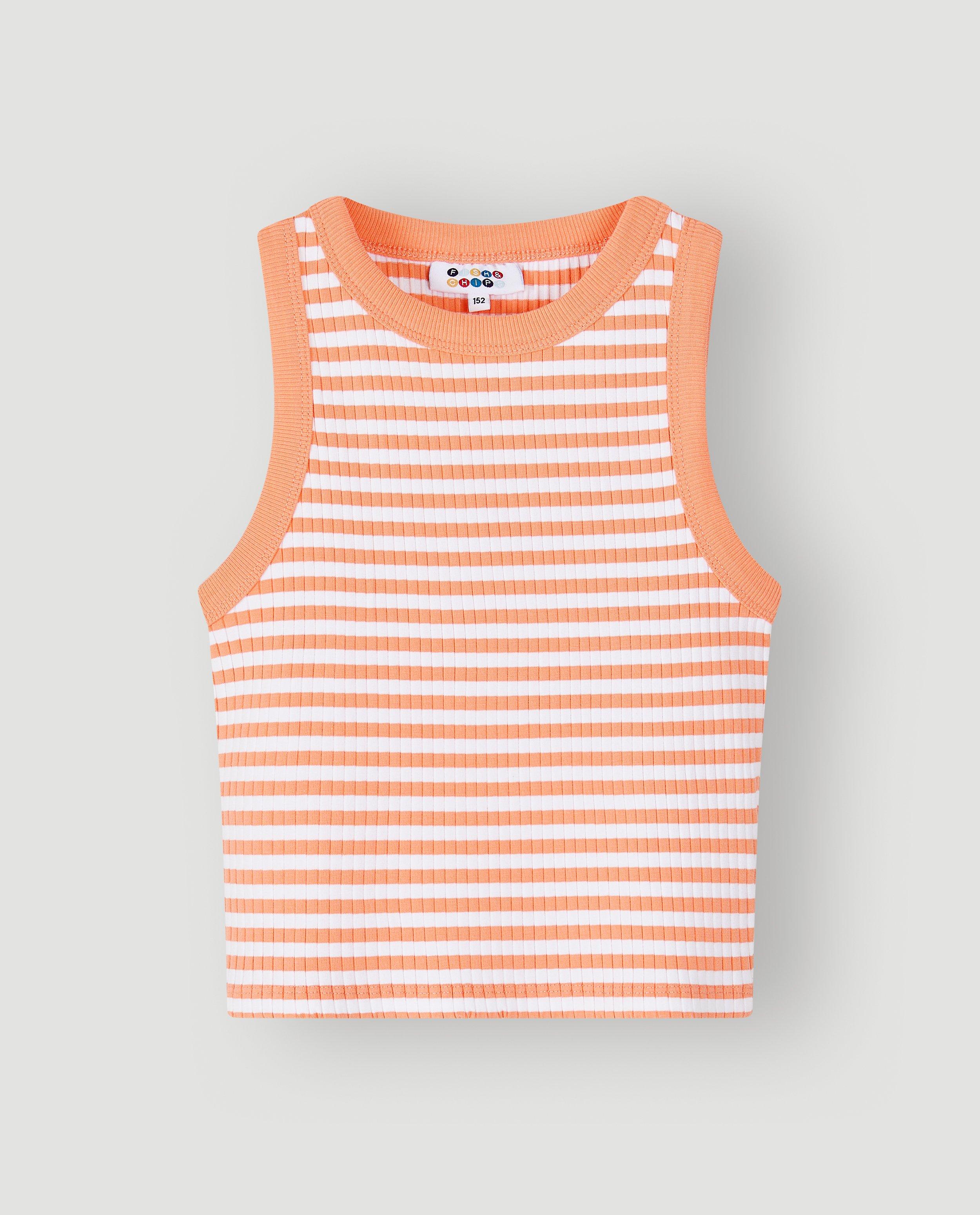 Top met strepen - Product Detail - oranje - afbeelding nummer 4