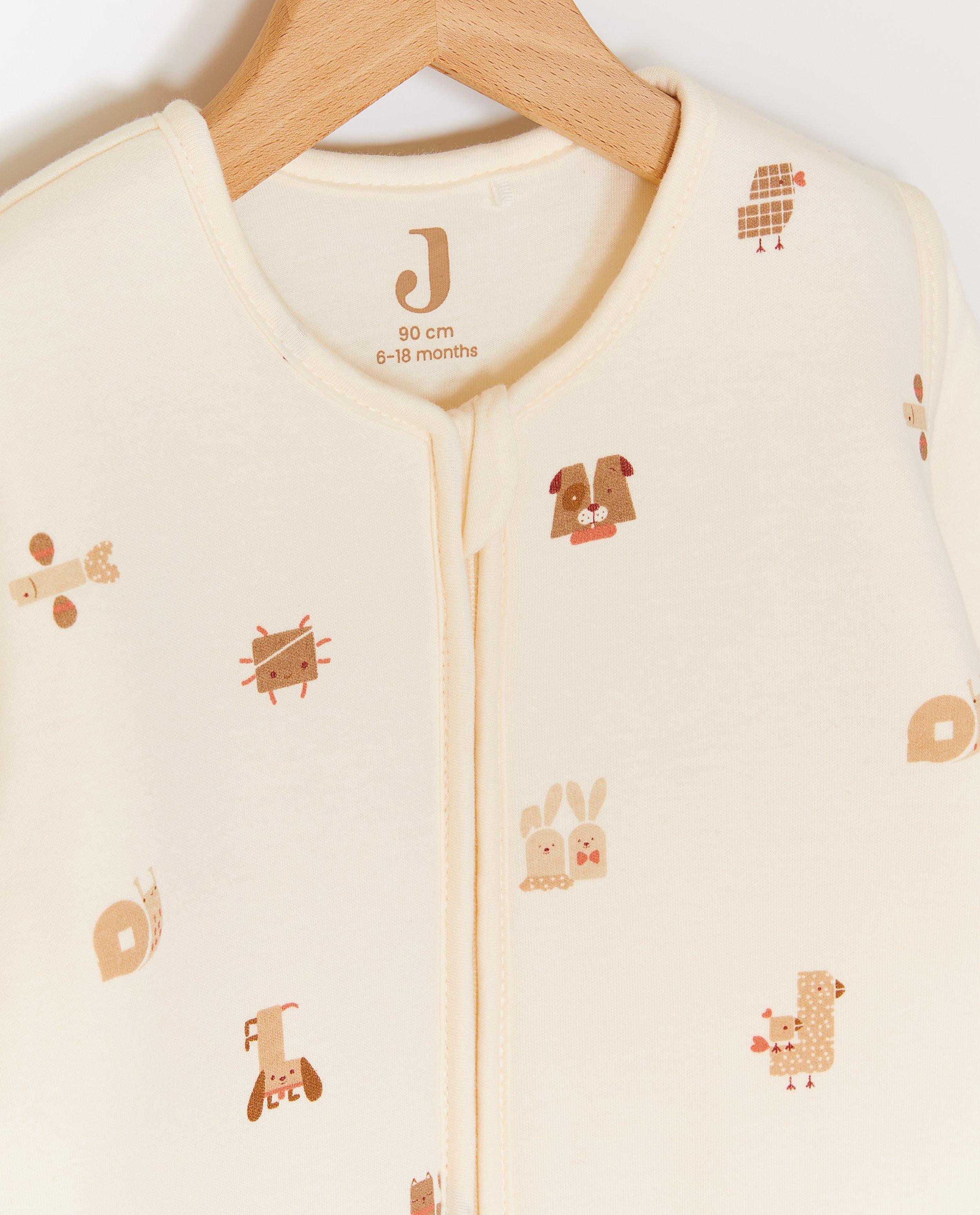 Nachtkleding - Slaapzak met afritsbare mouwen (90 cm), TOG 3.5