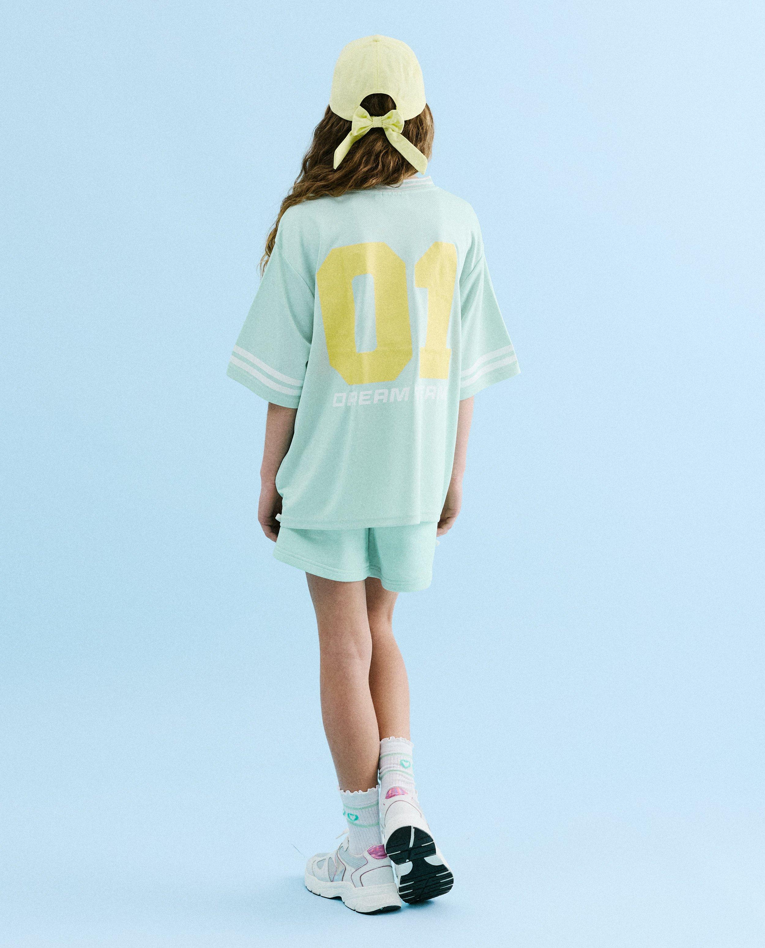 Mesh T-shirt met backprint, 116-164 - Product Detail - lichtgroen - afbeelding nummer 4