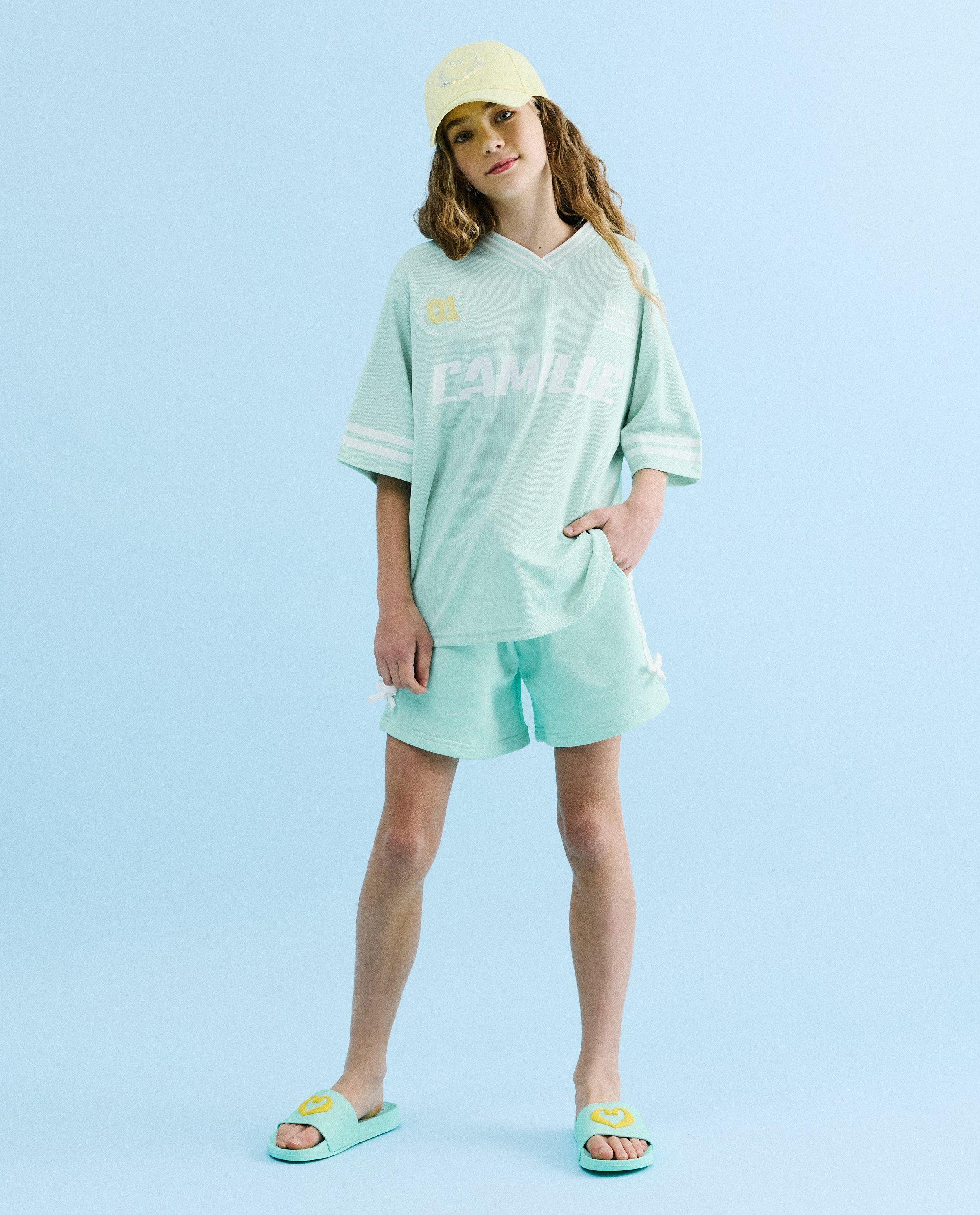 Mesh T-shirt met backprint, 116-164 - Product Detail - lichtgroen - afbeelding nummer 5
