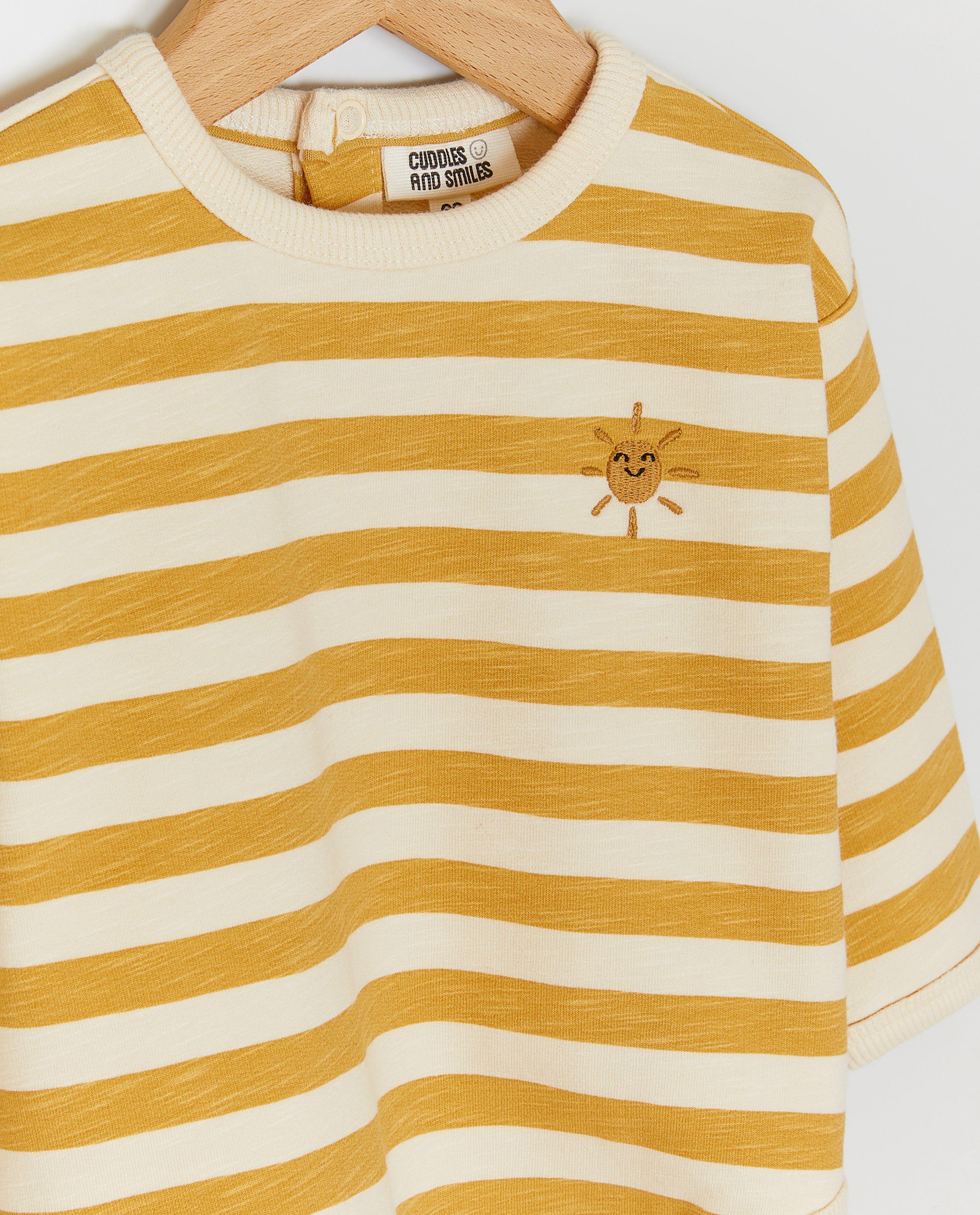 Sweater met geborduurde zon - Product Detail - geel - afbeelding nummer 3