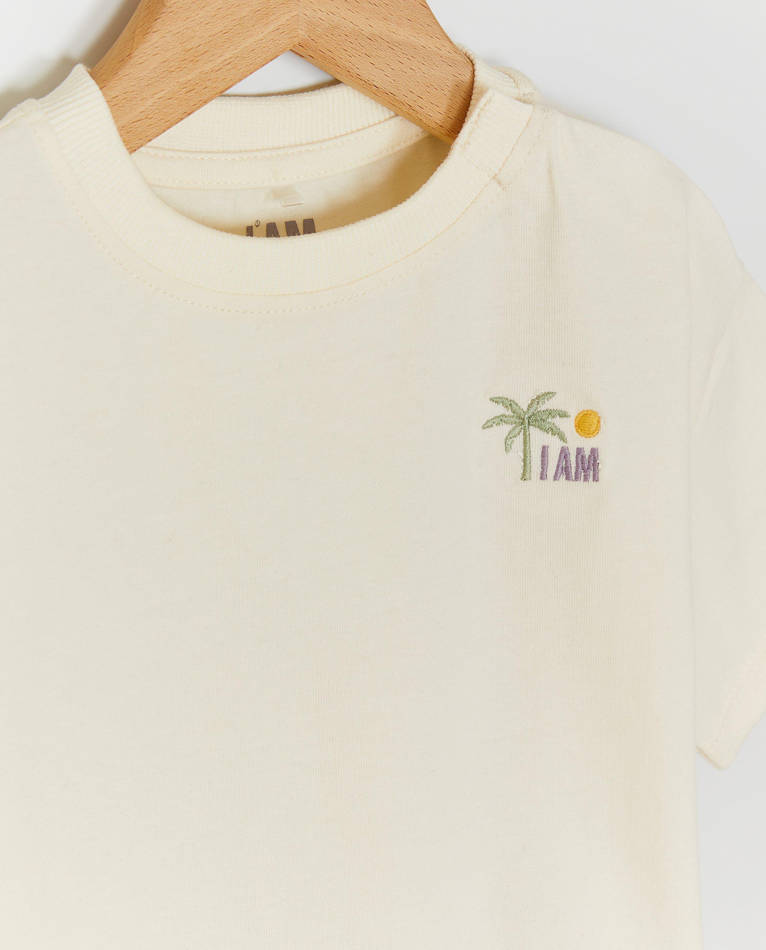 Biokatoenen T-shirt,, unisex, 62-98 - Product Detail - wit - afbeelding nummer 3
