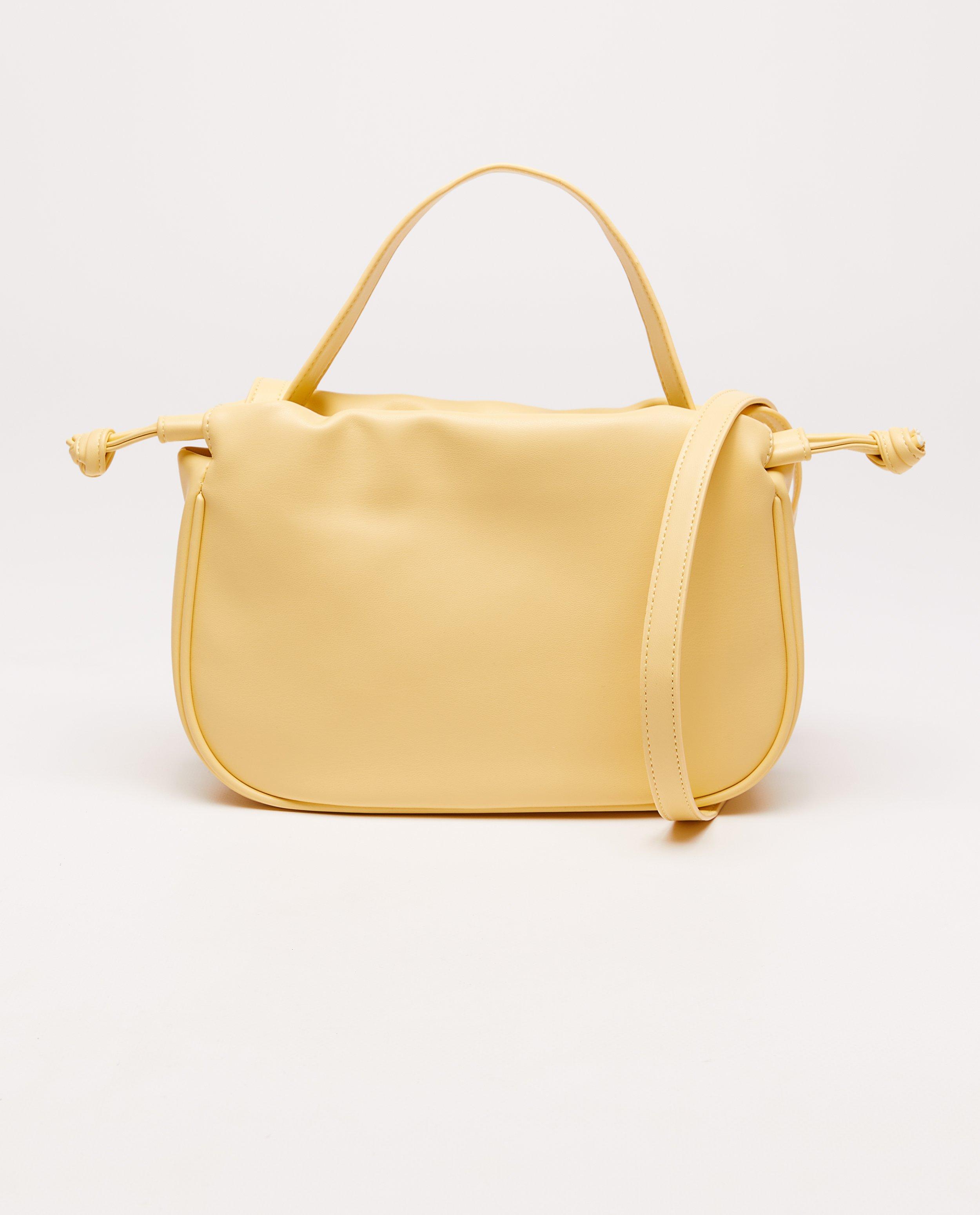 Sac &agrave; main avec fermeture &agrave; cordon