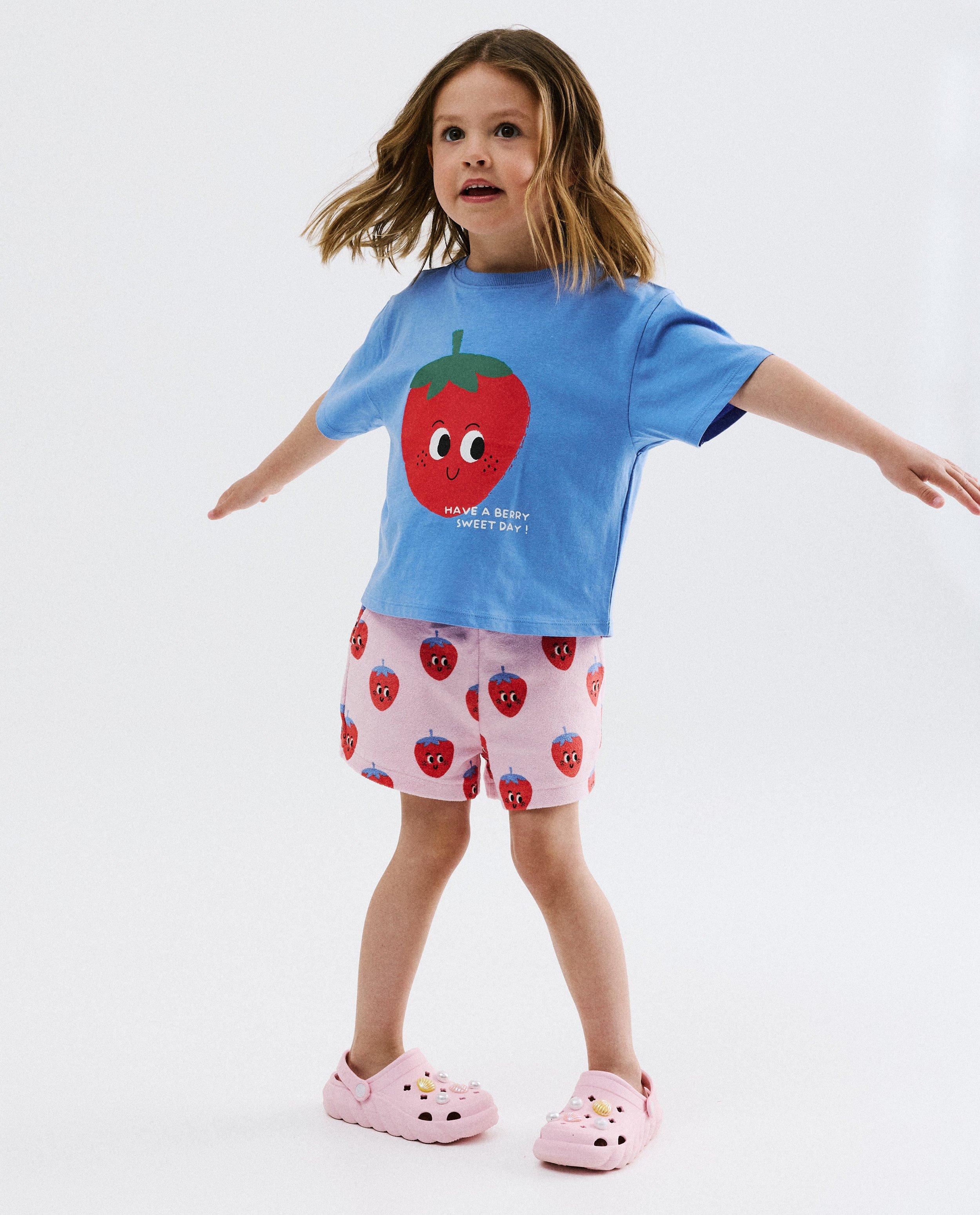 T-shirt avec imprim&eacute; - D&eacute;tails du produit - bleu - image num&eacute;ro 2
