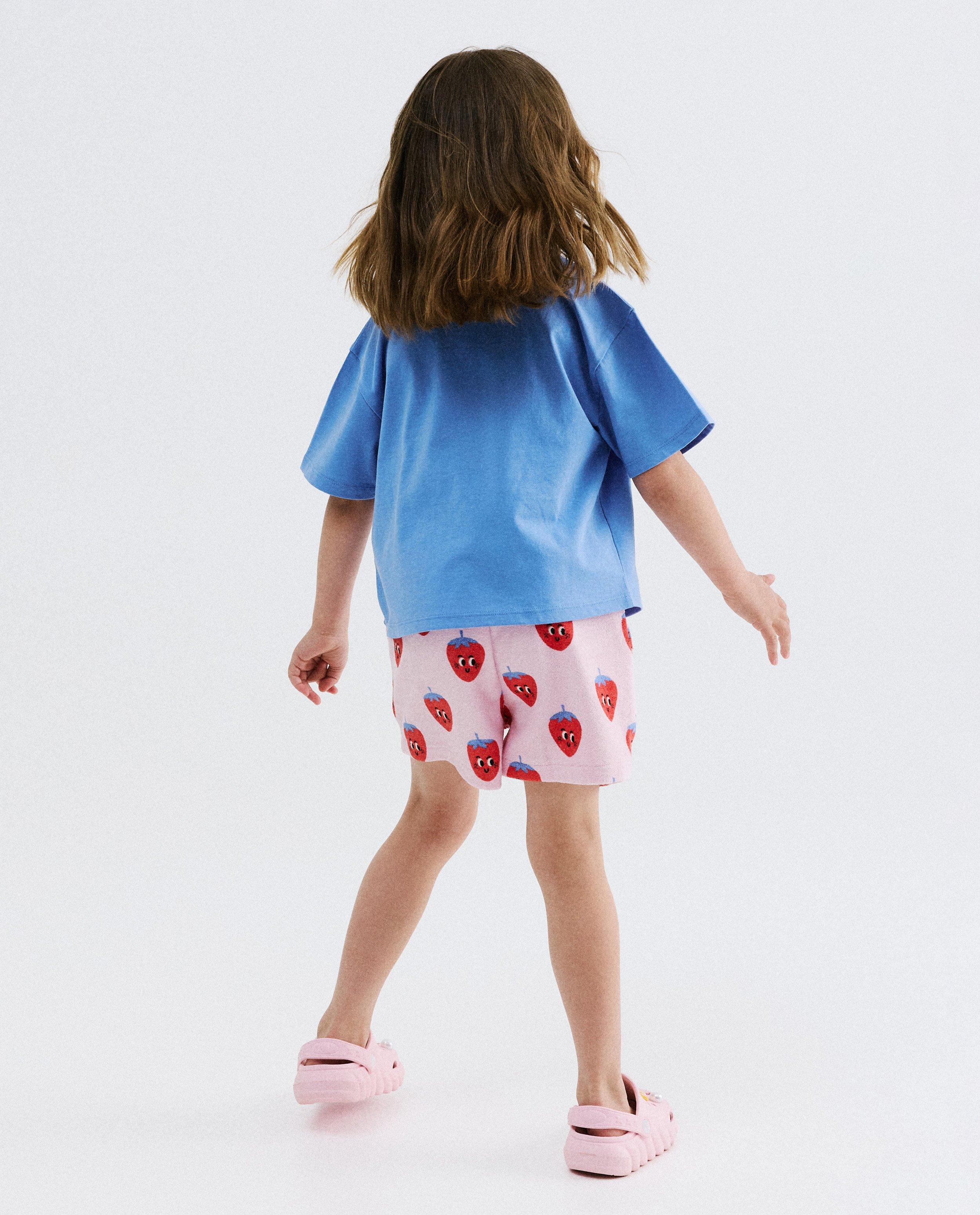 T-shirt avec imprim&eacute; - D&eacute;tails du produit - bleu - image num&eacute;ro 3