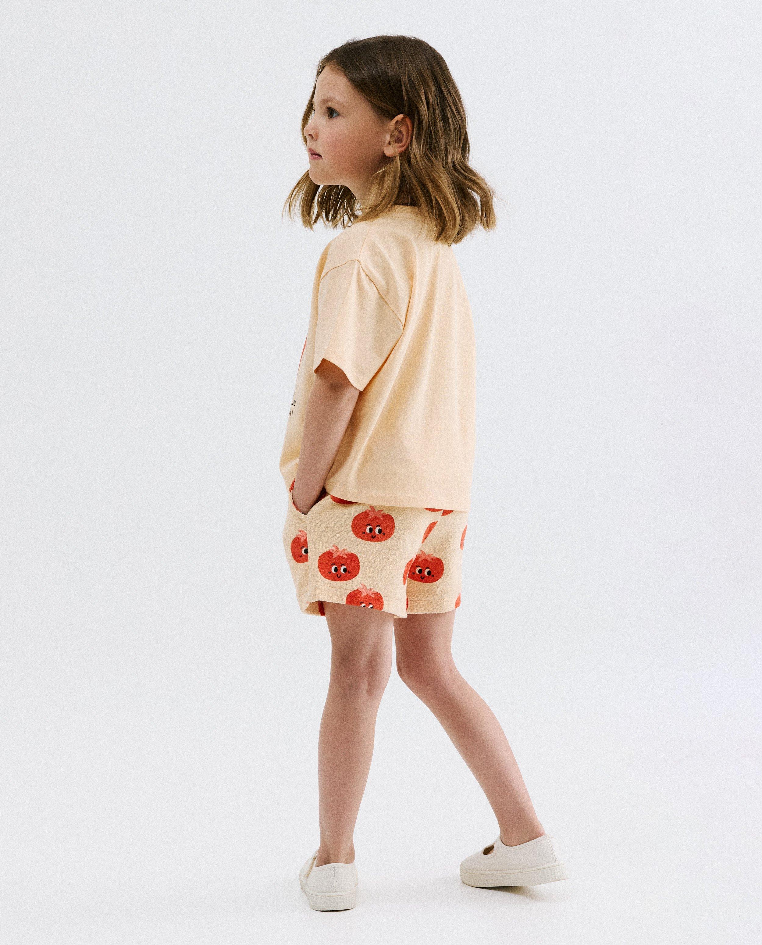 T-shirt avec imprim&eacute; - D&eacute;tails du produit - orange clair - image num&eacute;ro 3