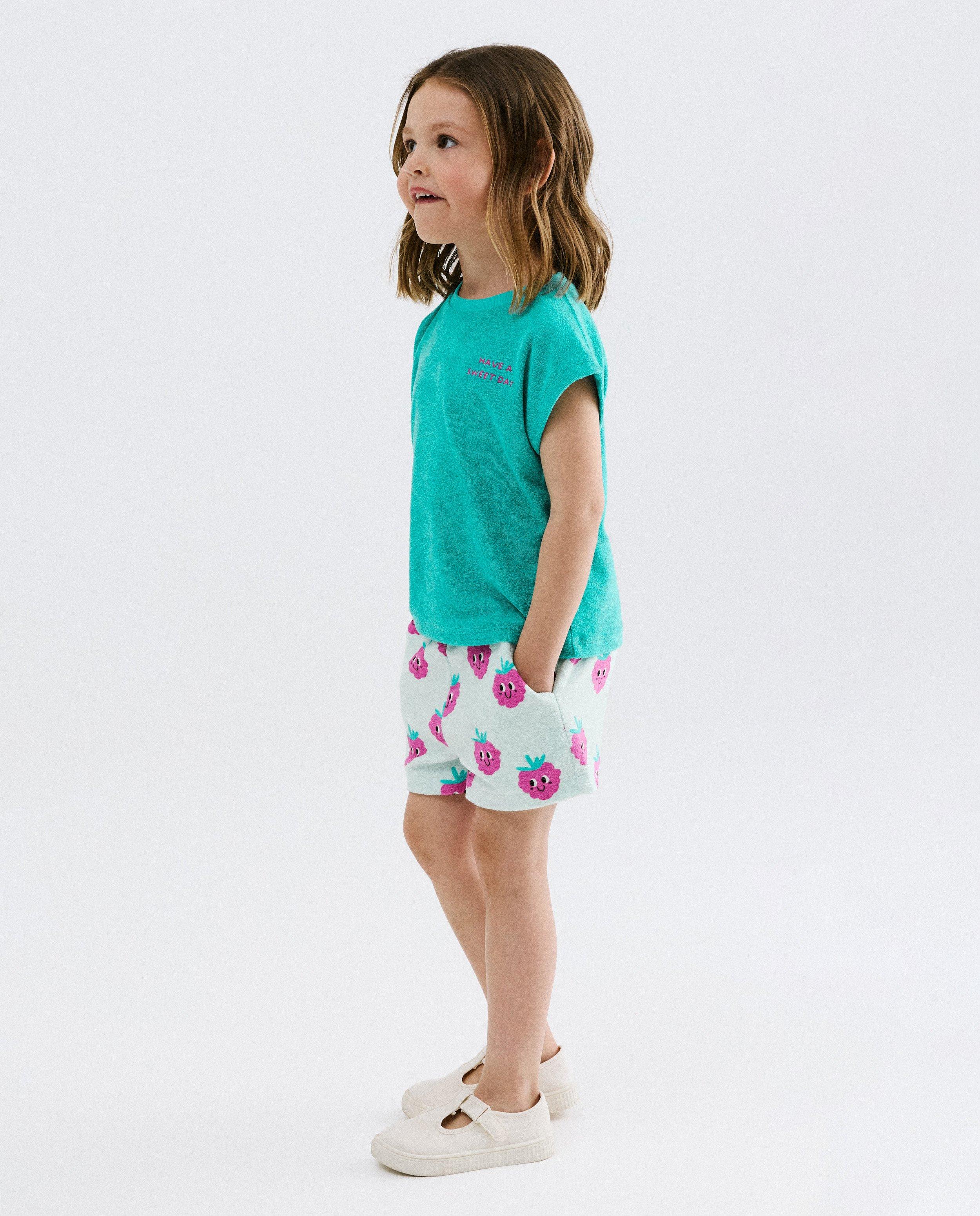 T-shirt van badstof, relaxed fit - Product Detail - khaki - afbeelding nummer 2