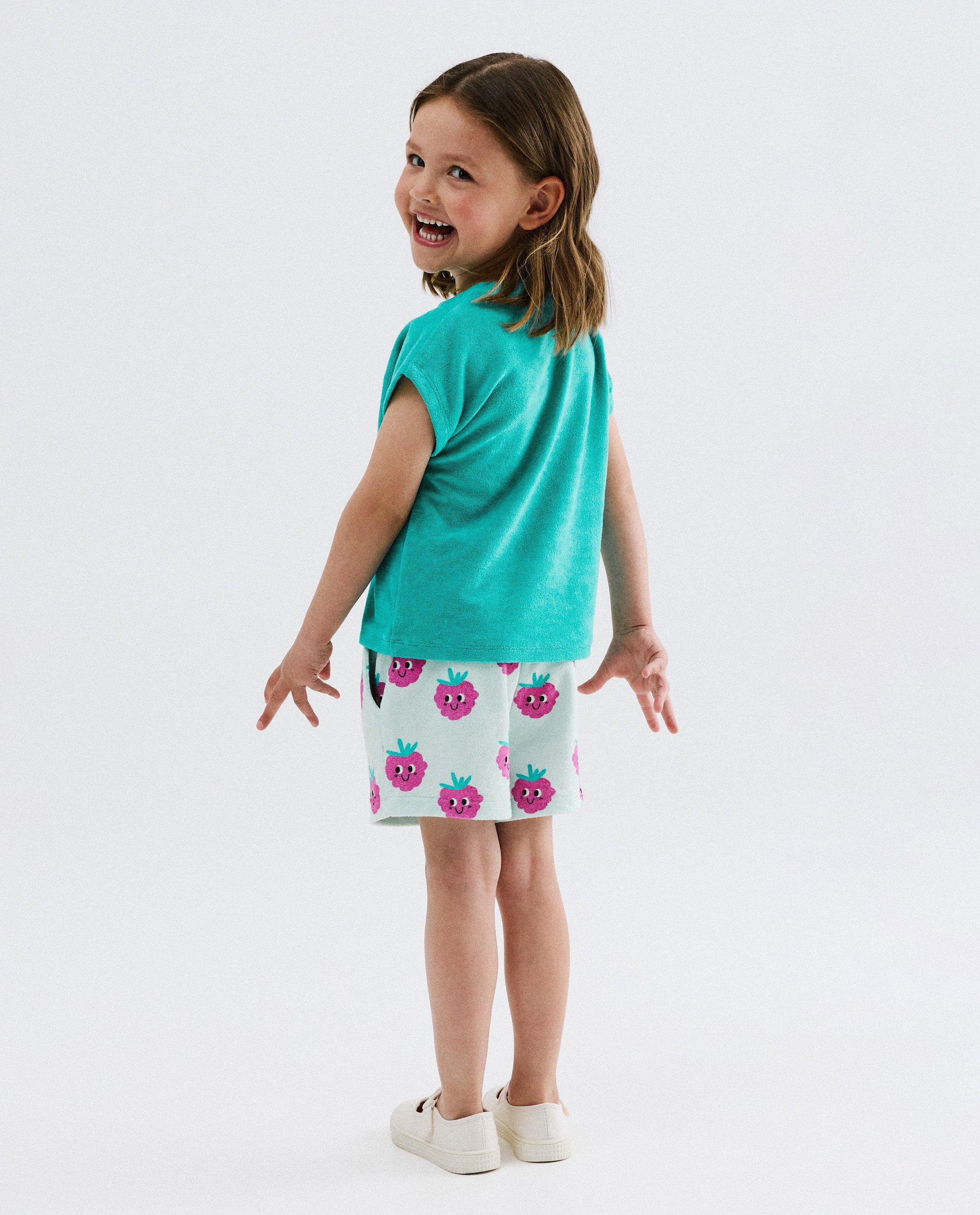 T-shirt van badstof, relaxed fit - Product Detail - khaki - afbeelding nummer 3