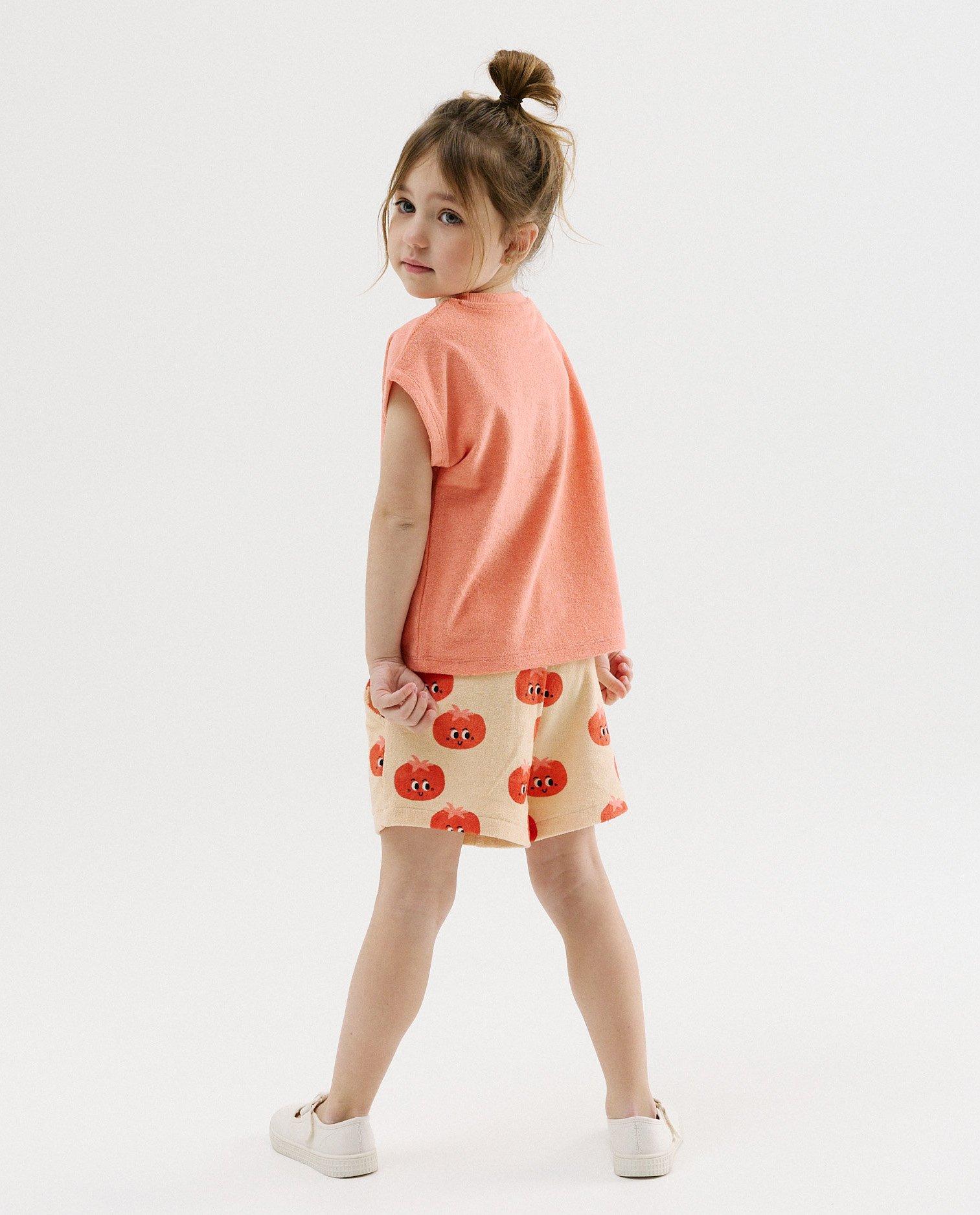 T-shirt van badstof, relaxed fit - Product Detail - oranje - afbeelding nummer 3