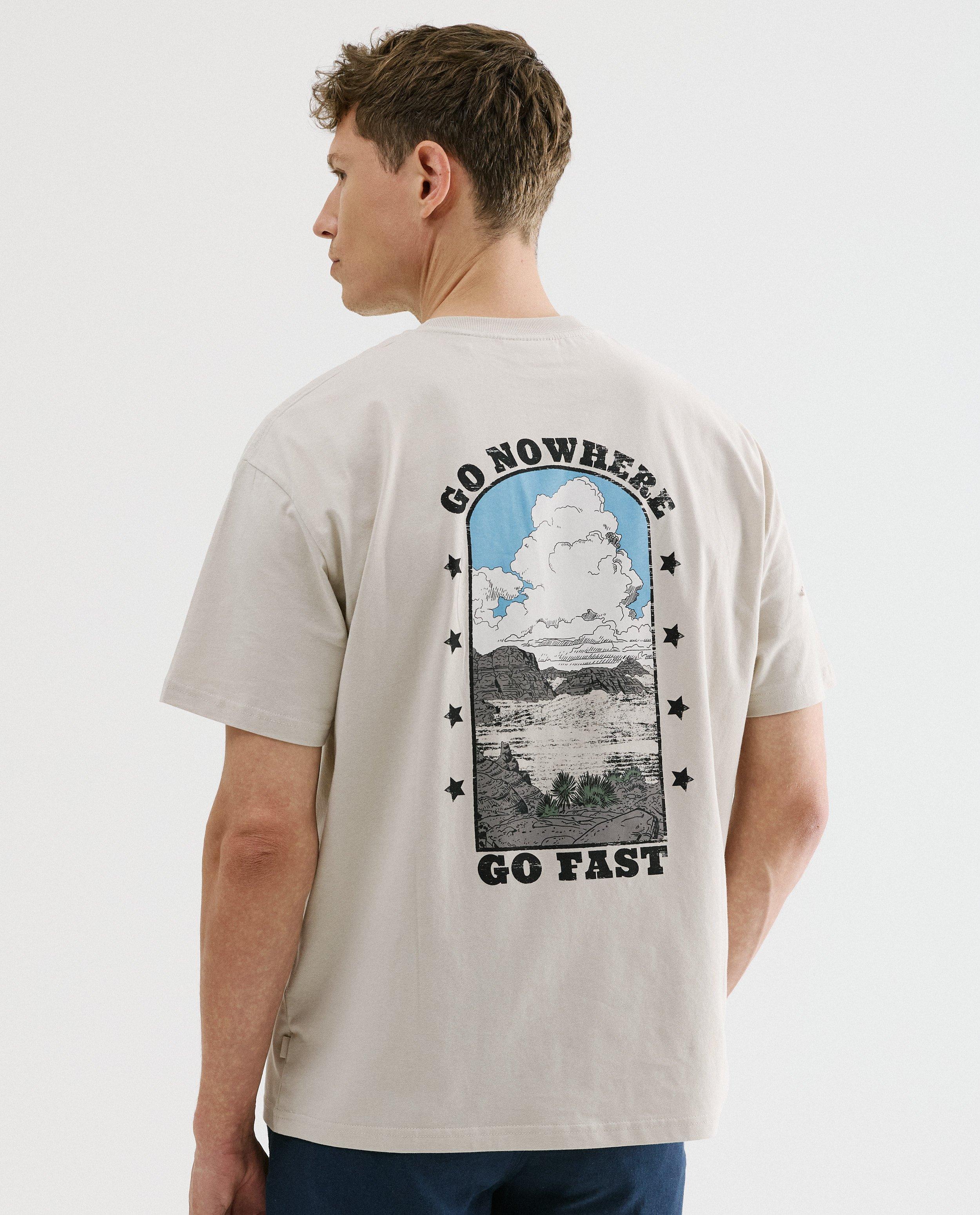 T-shirt met backprint - Product Detail - beige - afbeelding nummer 1