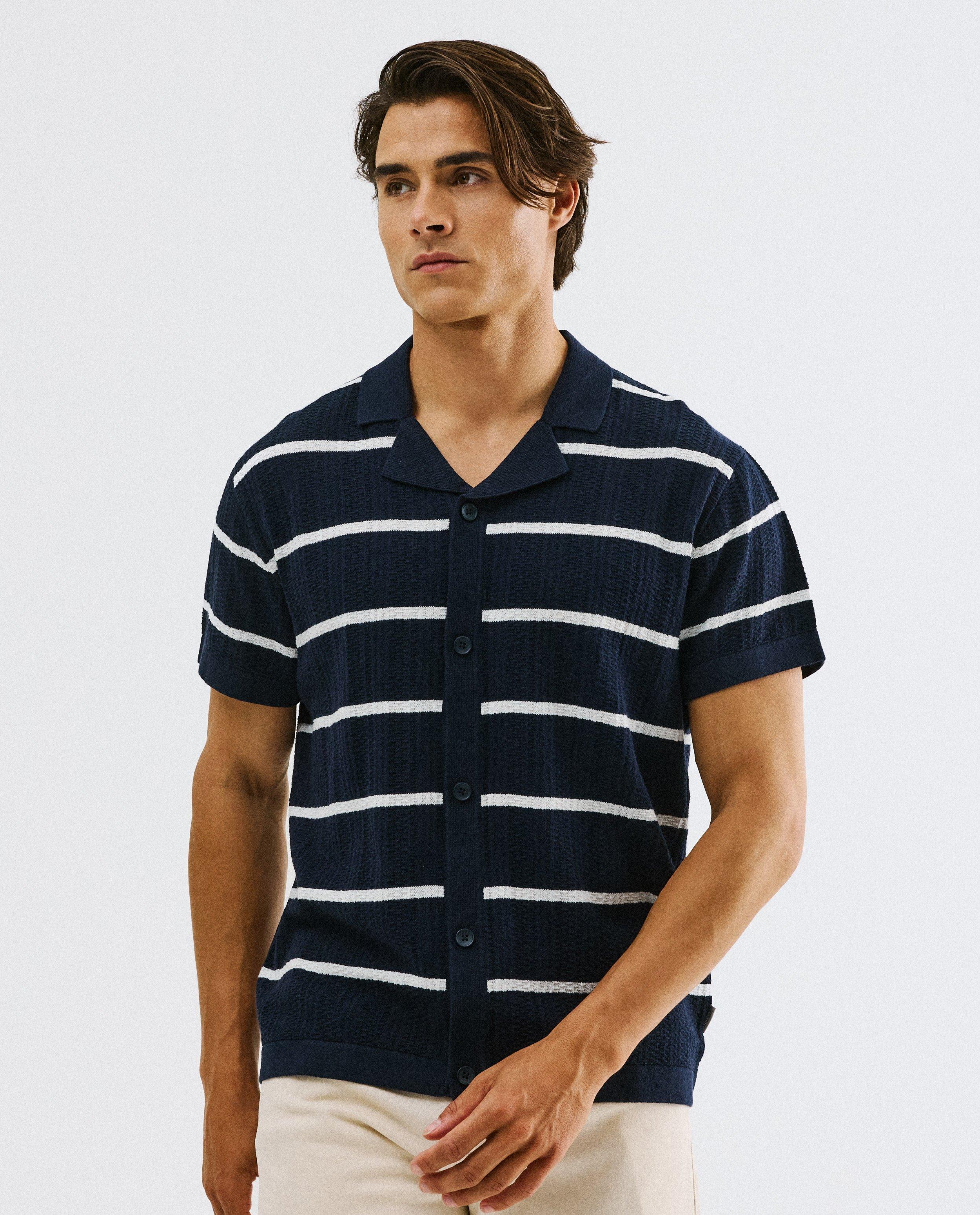 Chemise avec texture