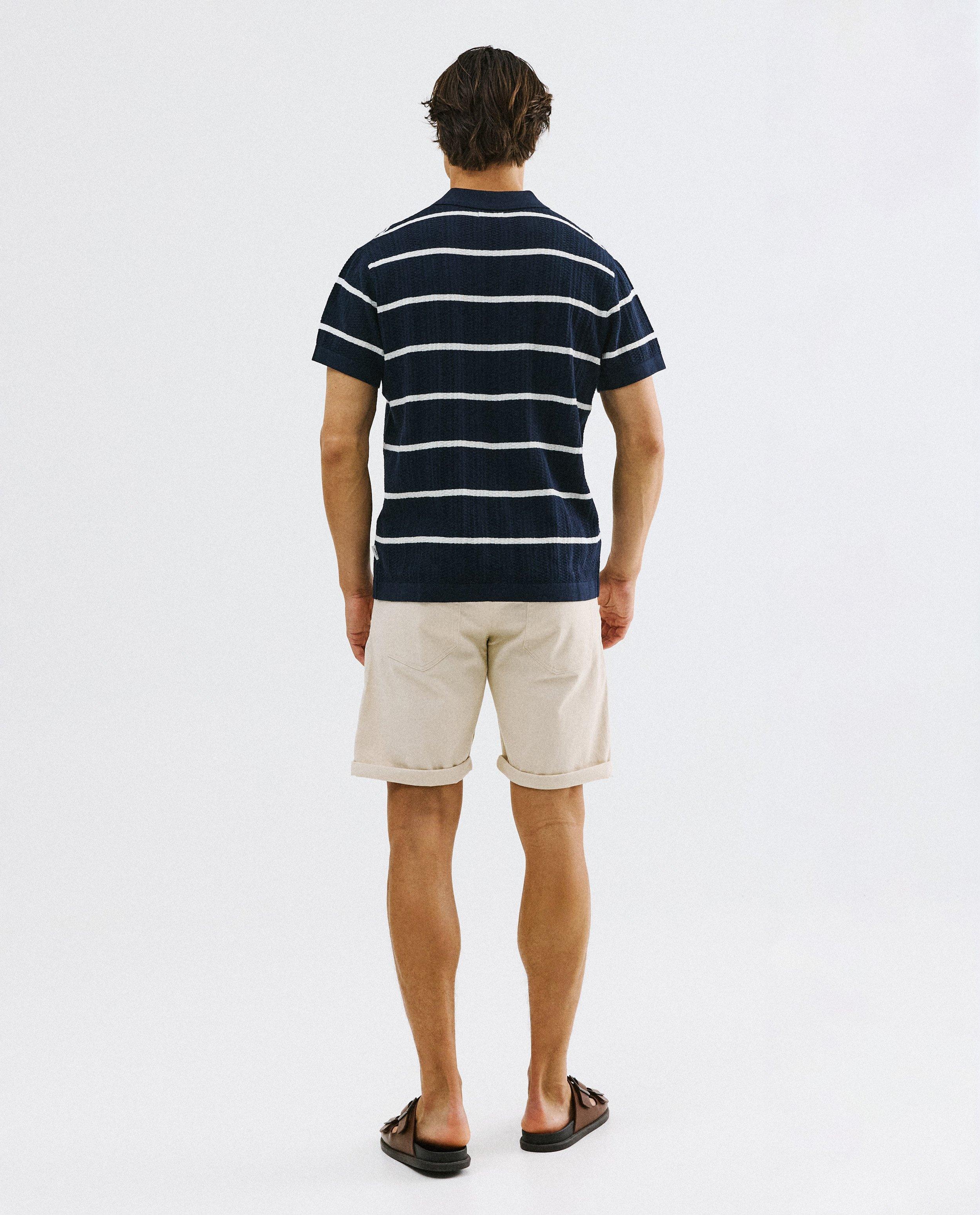 Chemise textur&eacute;e - D&eacute;tails du produit - bleu fonc&eacute; - image num&eacute;ro 2