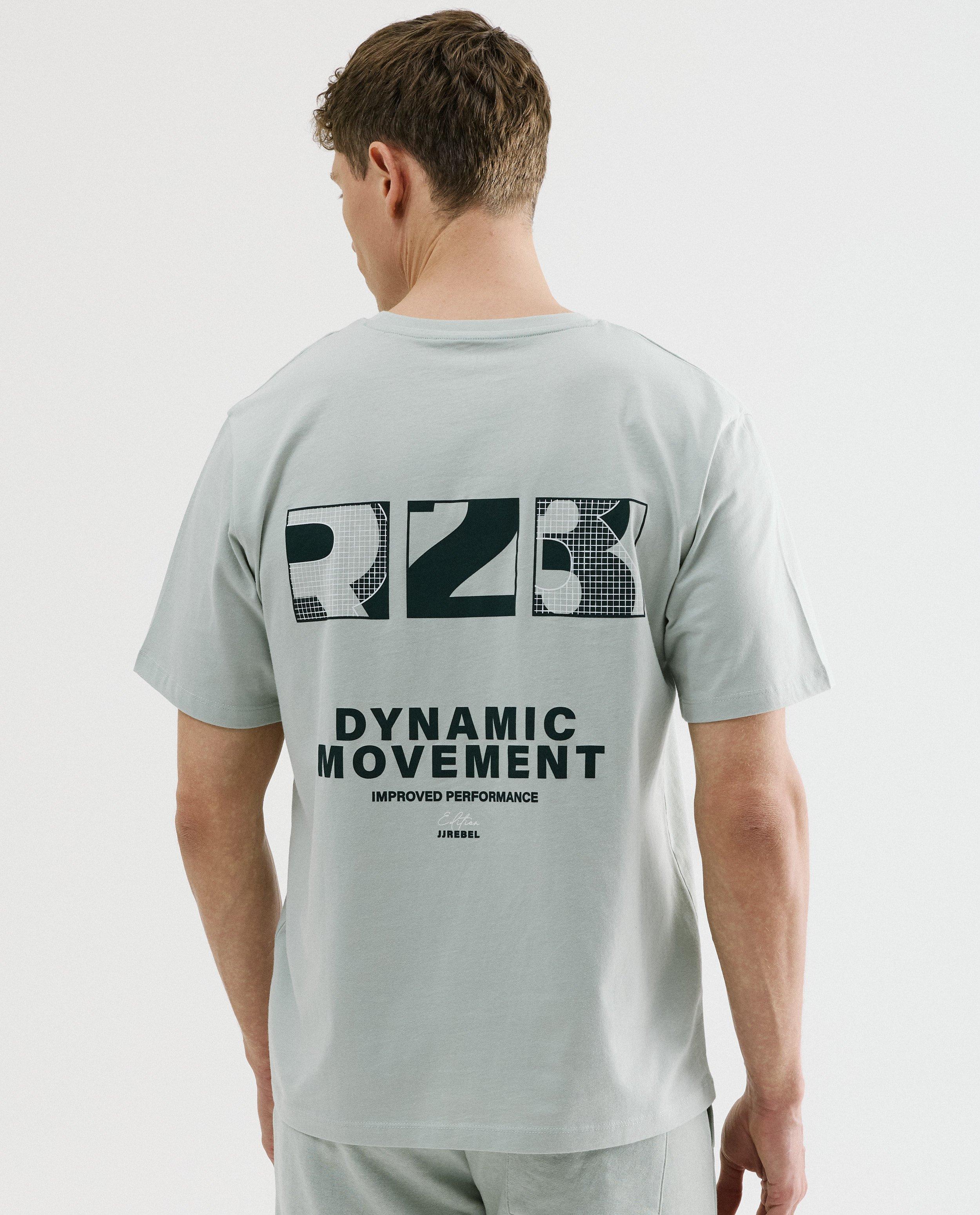 T-shirt met backprint