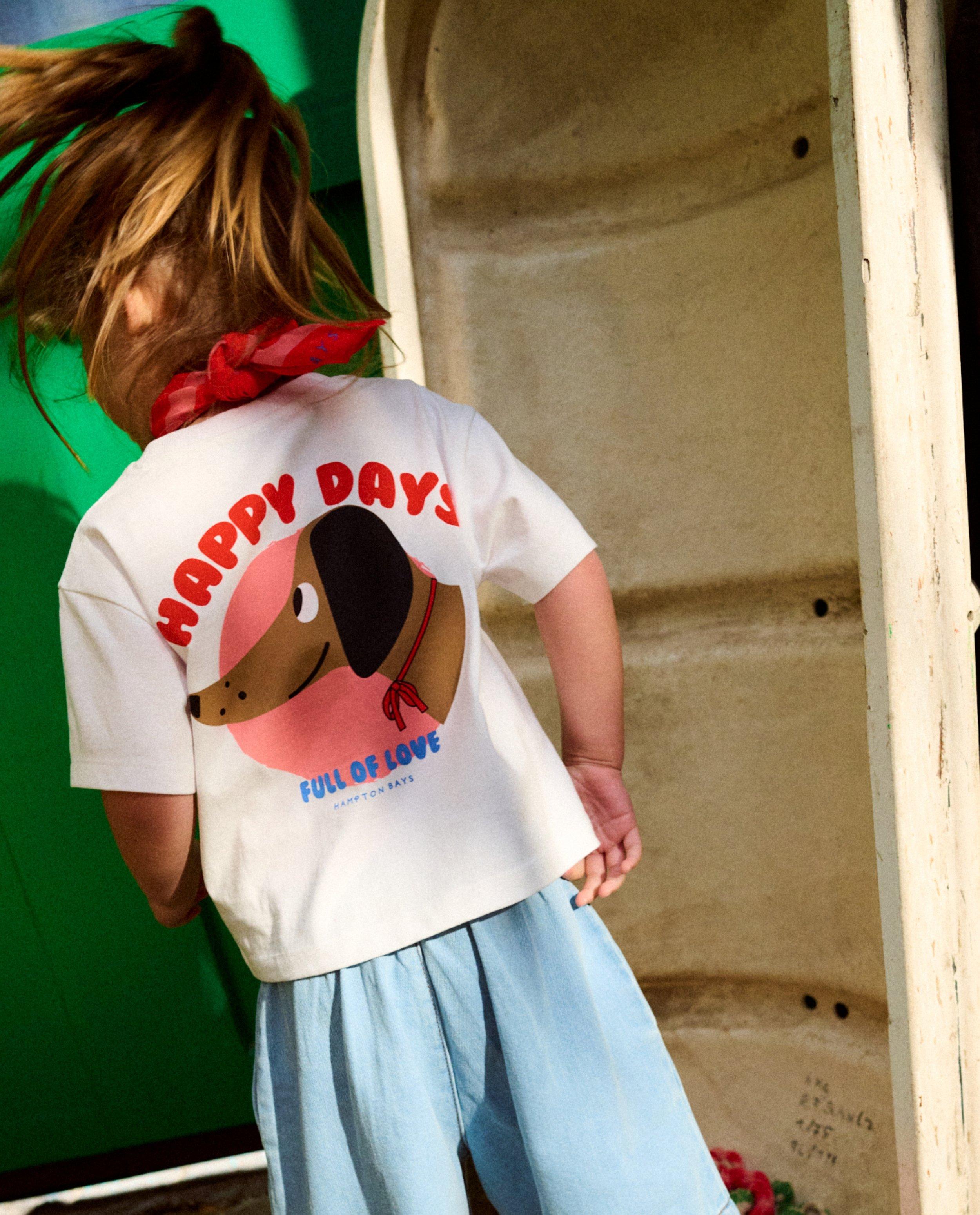 T-shirt met backprint, relaxed fit - Product Detail - wit - afbeelding nummer 5