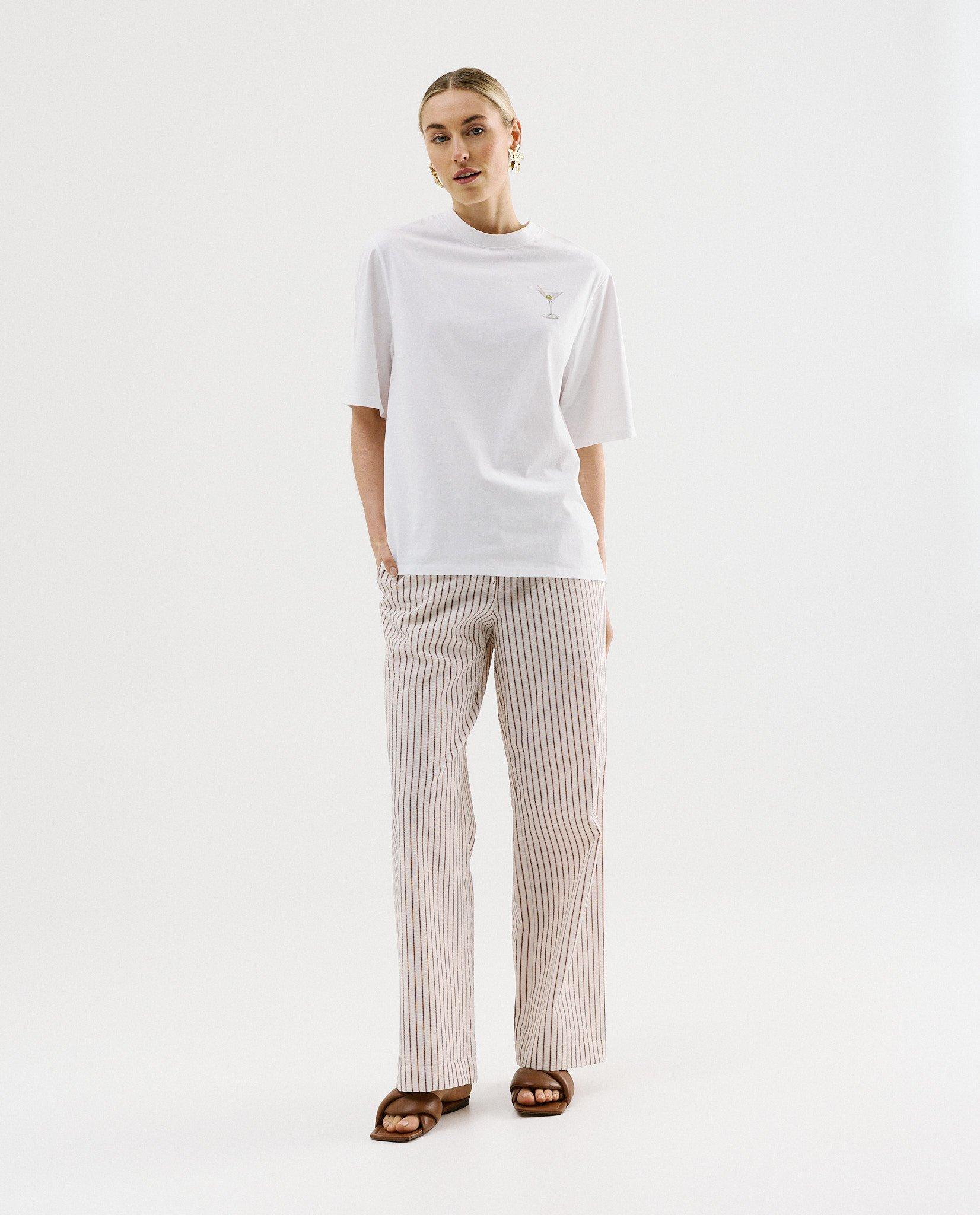 T-shirt met backprint, oversized fit - Product Detail - wit - afbeelding nummer 4