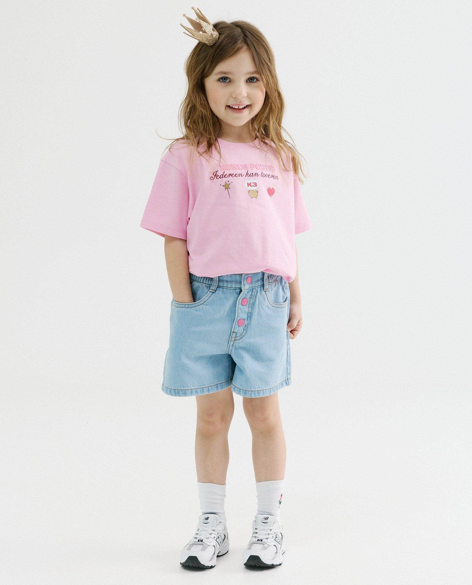 T-shirt met opschrift, loose fit - Product Detail - lichtroze - afbeelding nummer 2