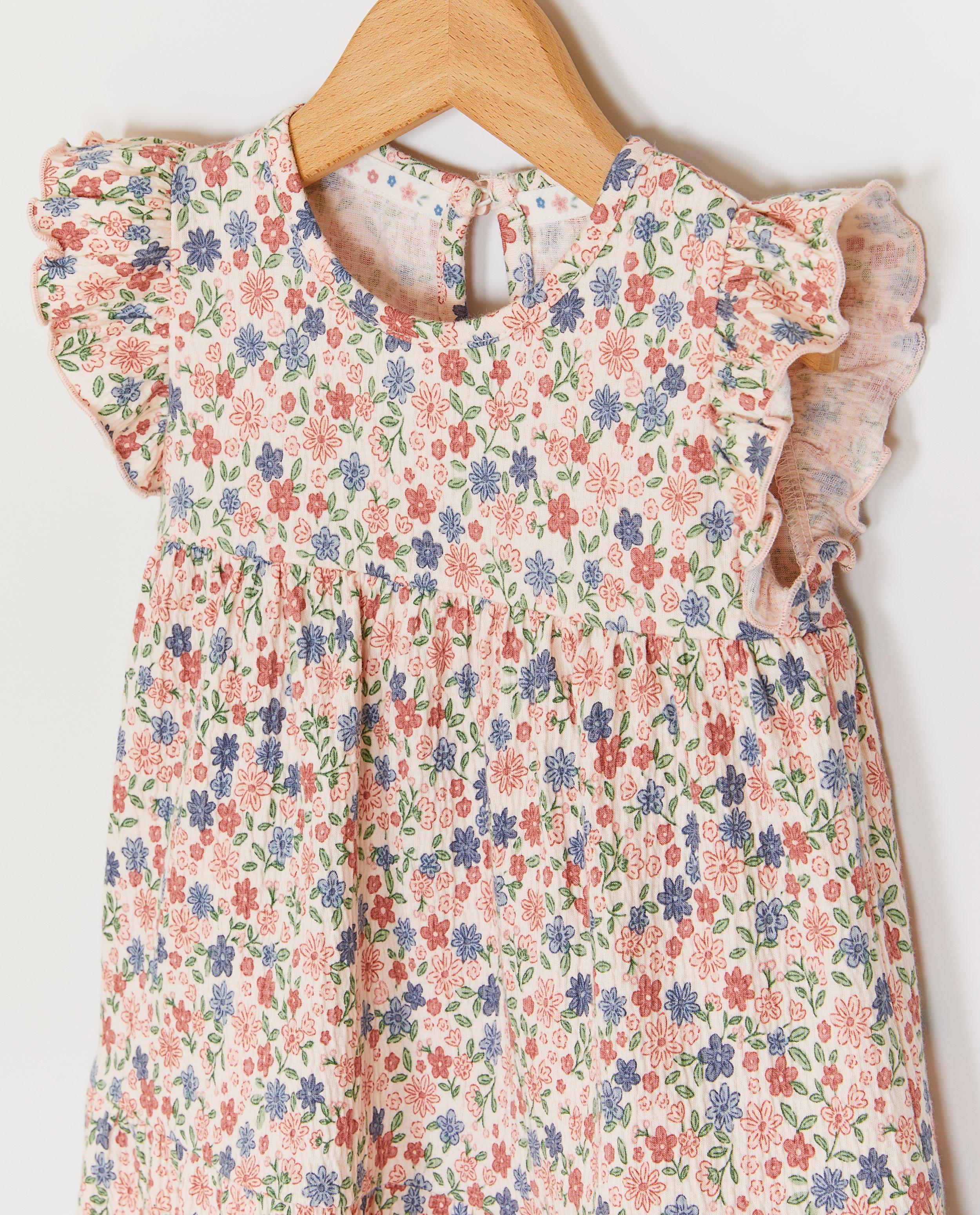 Jurk met textuur - Product Detail - roze - afbeelding nummer 3