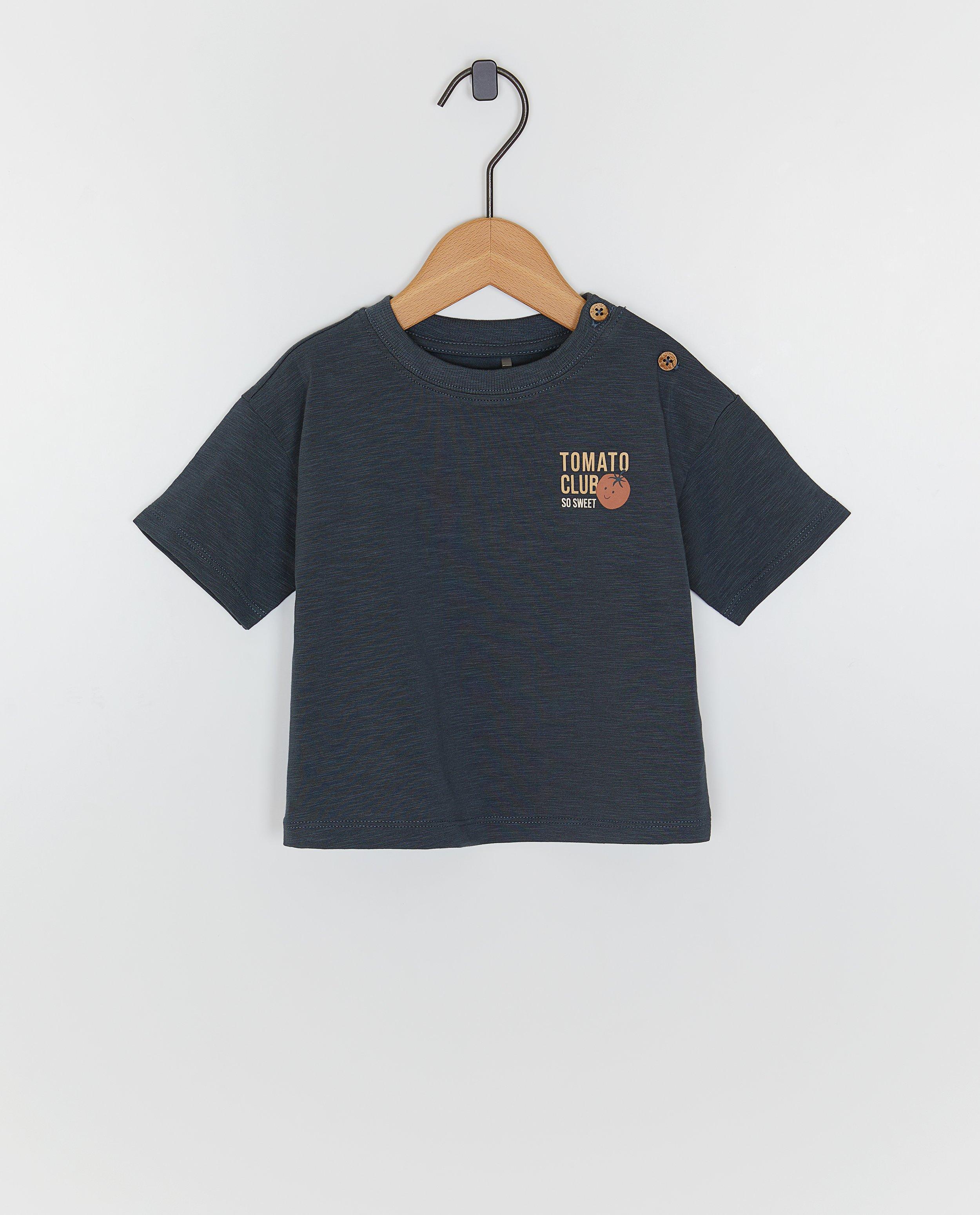 T-shirt met backprint, loose fit - Product Detail - zwart - afbeelding nummer 3