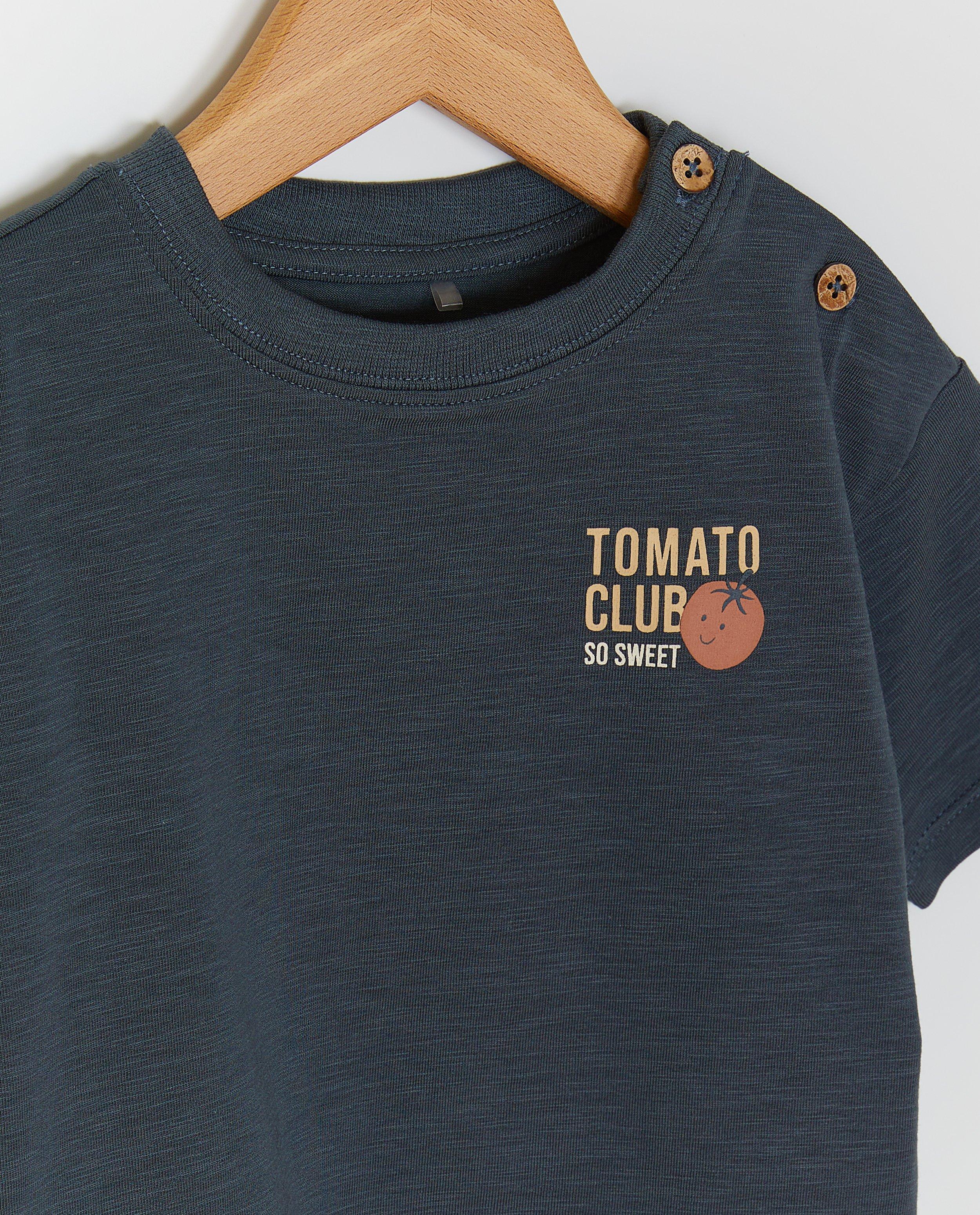 T-shirt met backprint, loose fit - Product Detail - zwart - afbeelding nummer 5