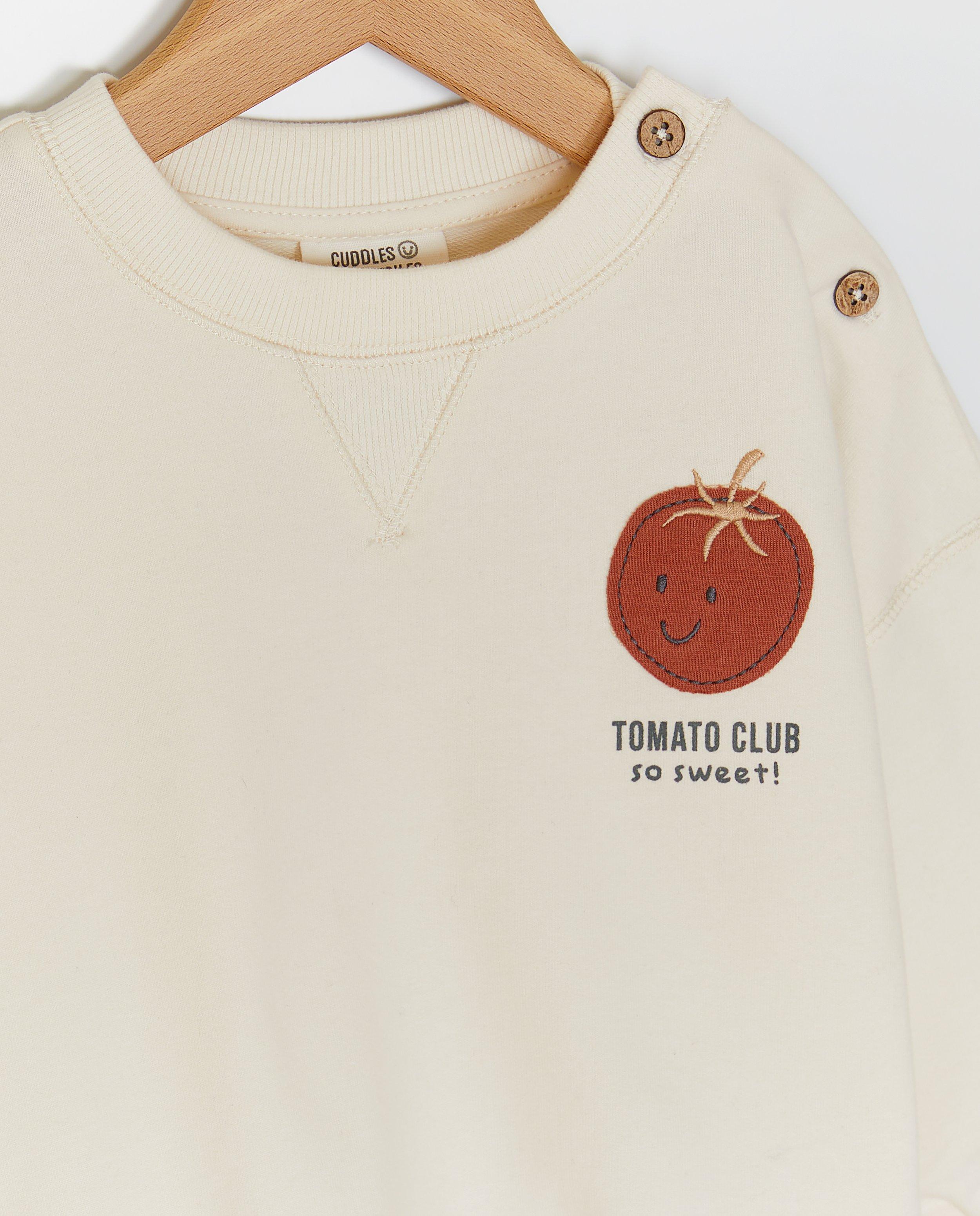 Sweater met print tomaat - Product Detail - wit - afbeelding nummer 3