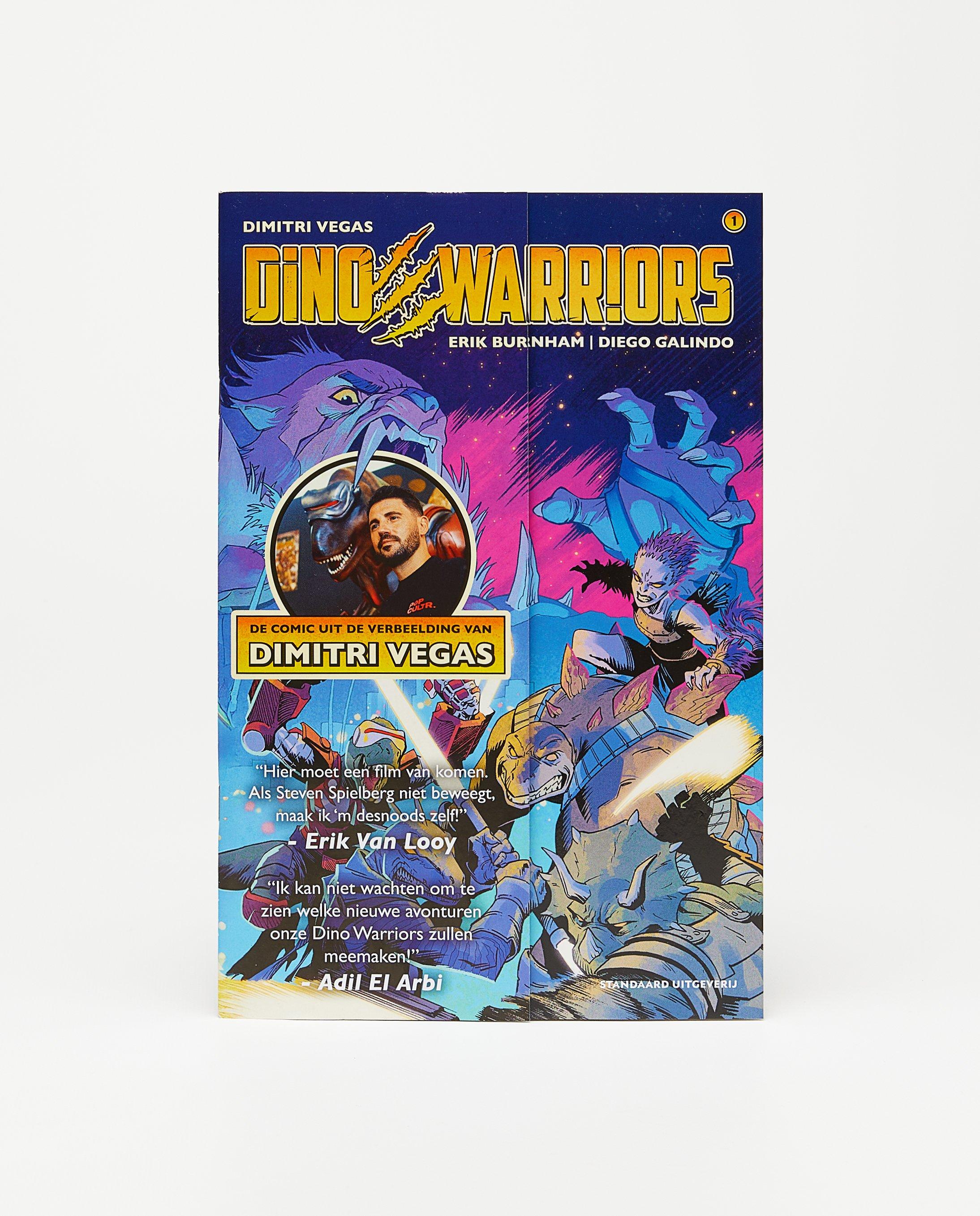 Stripboek Dino Warriors Dimitri Vegas - null - Dino Warriors