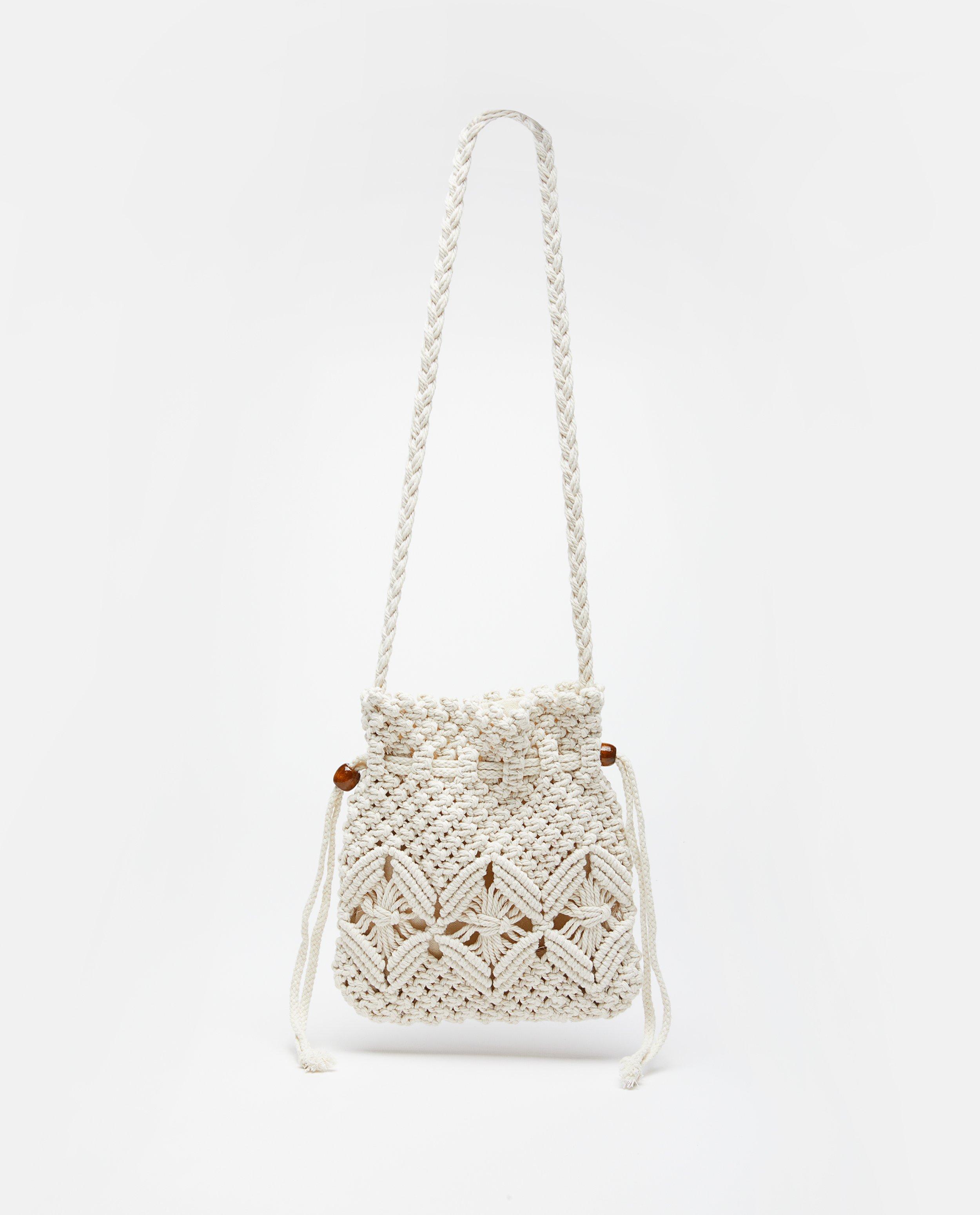 Crochet handtas