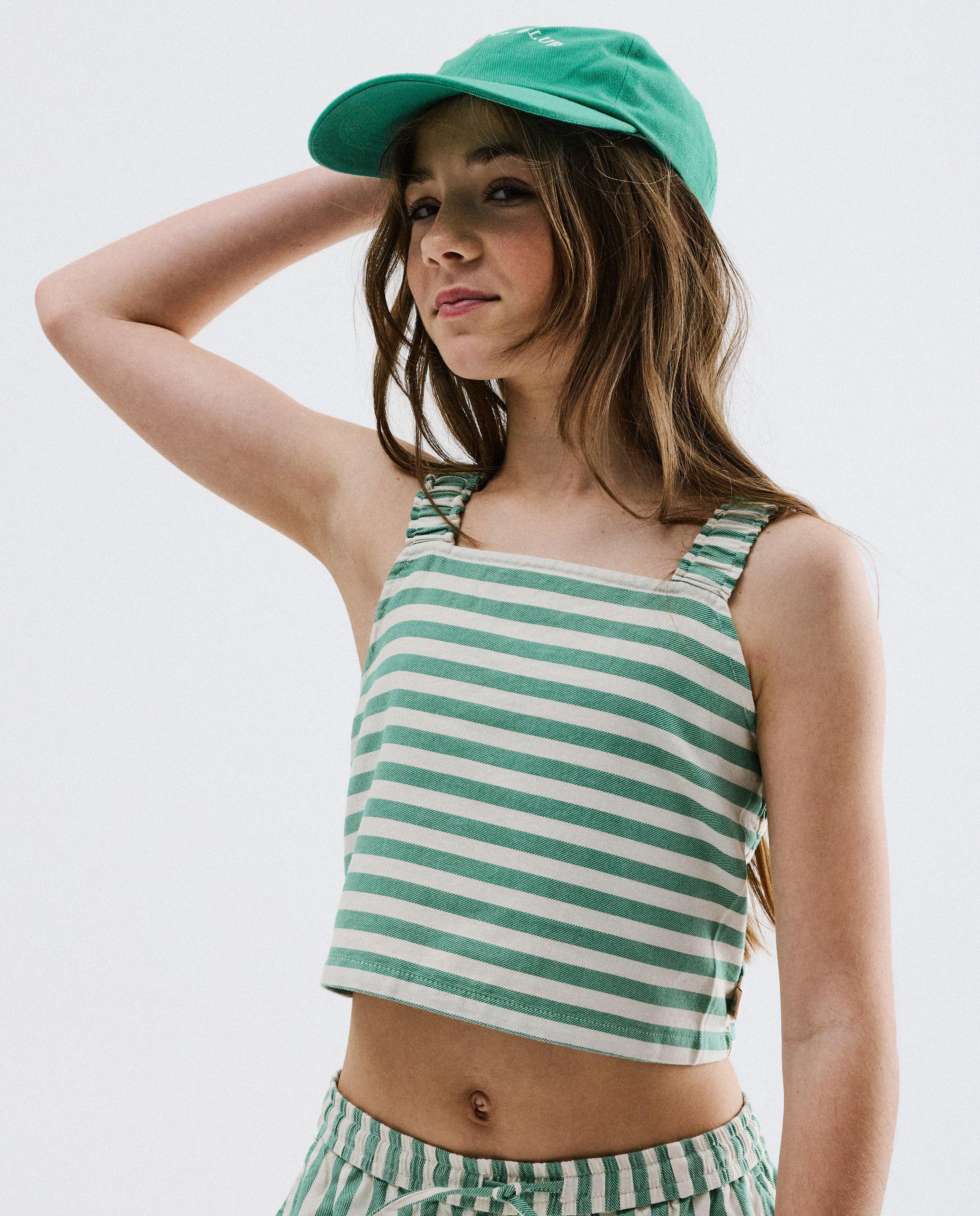 Top met strepen - Product Detail - khaki - afbeelding nummer 1