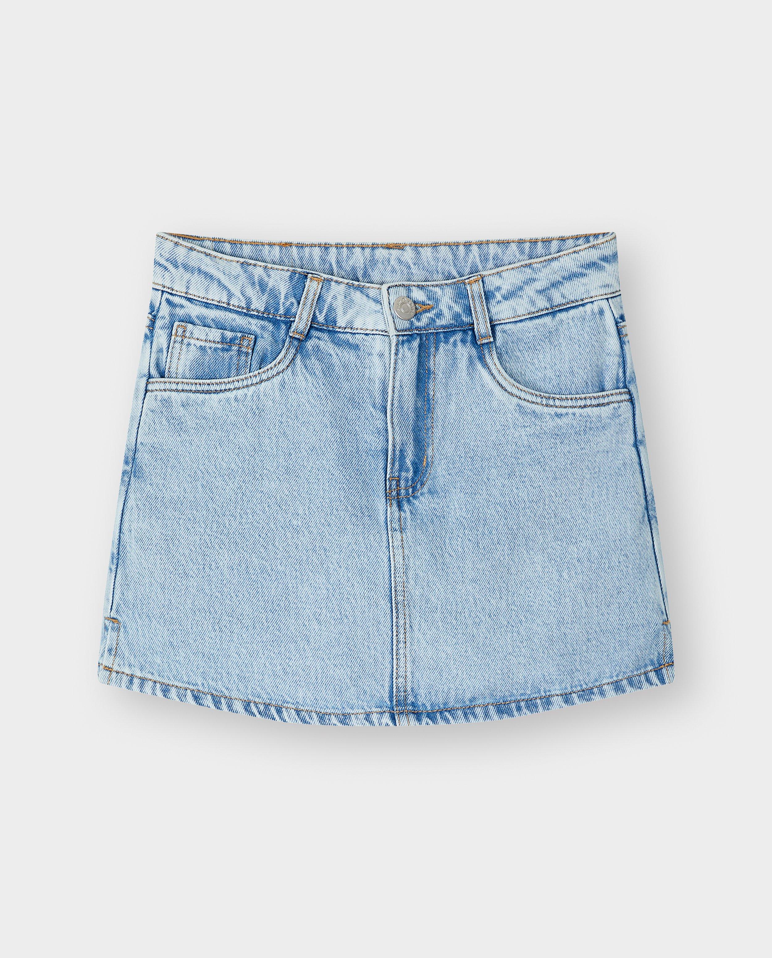 Blauwe jeansskort - Product Detail - lichtblauw - afbeelding nummer 4