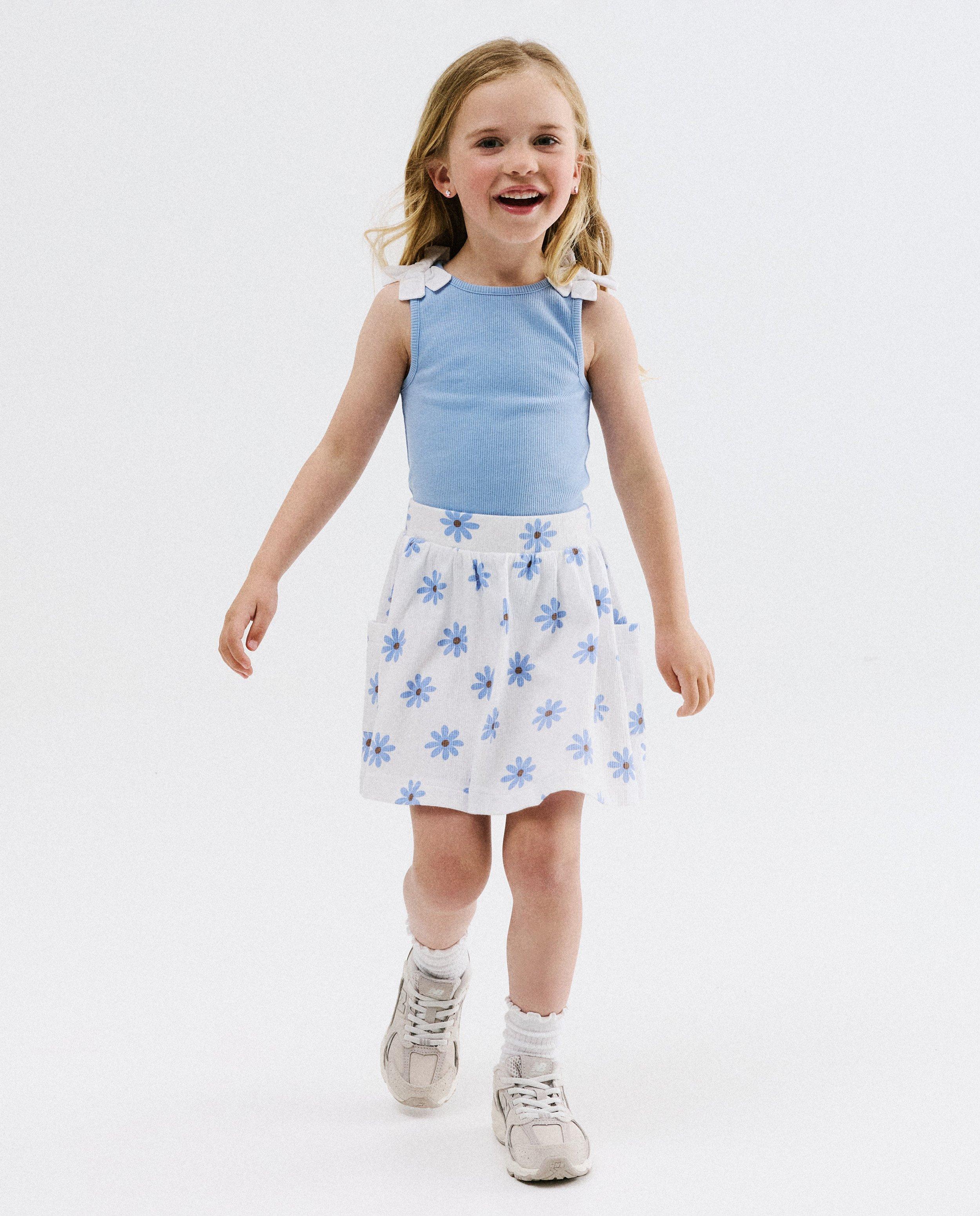 Rok met bloemenprint