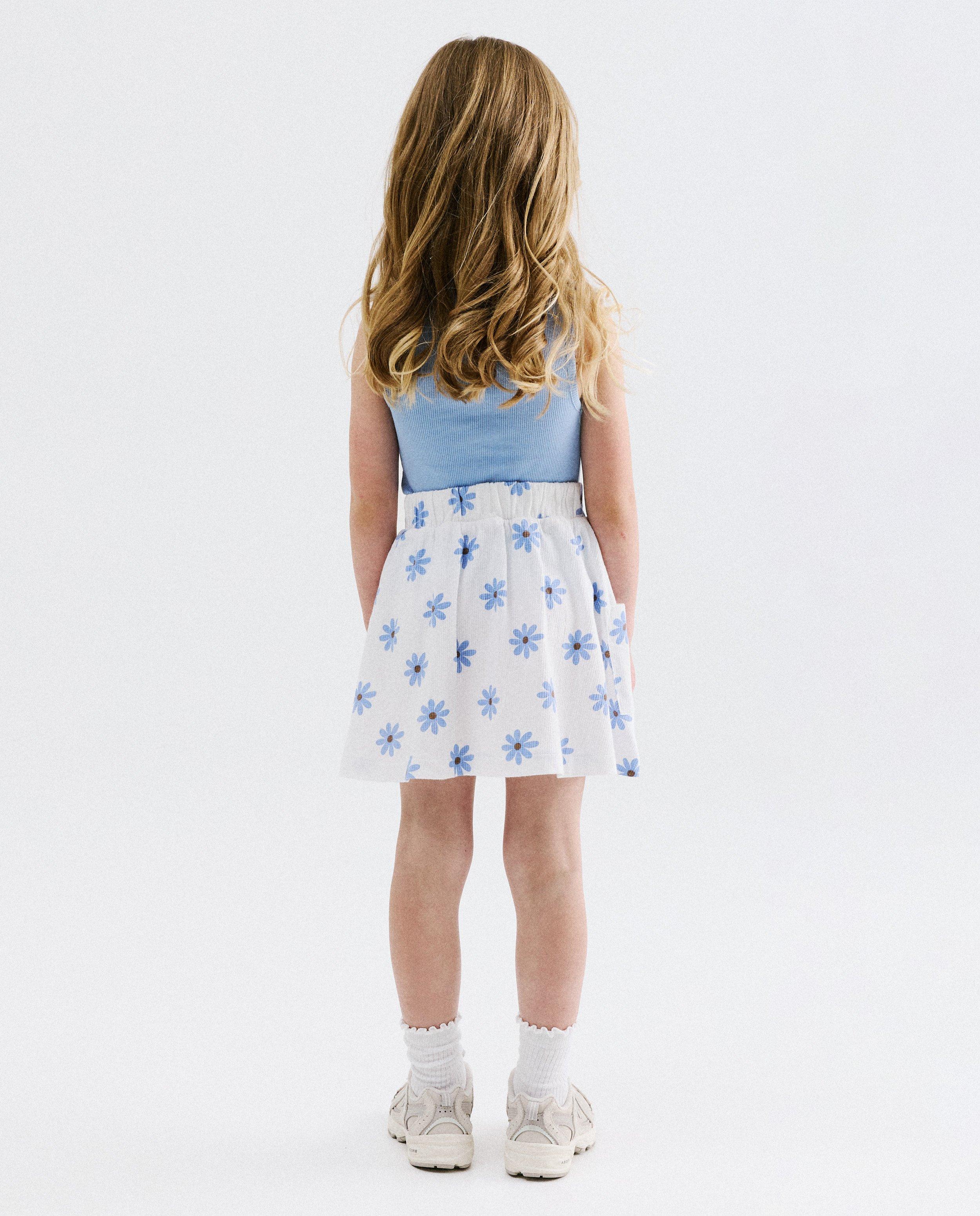 Rok met bloemenprint - Product Detail - wit - afbeelding nummer 2