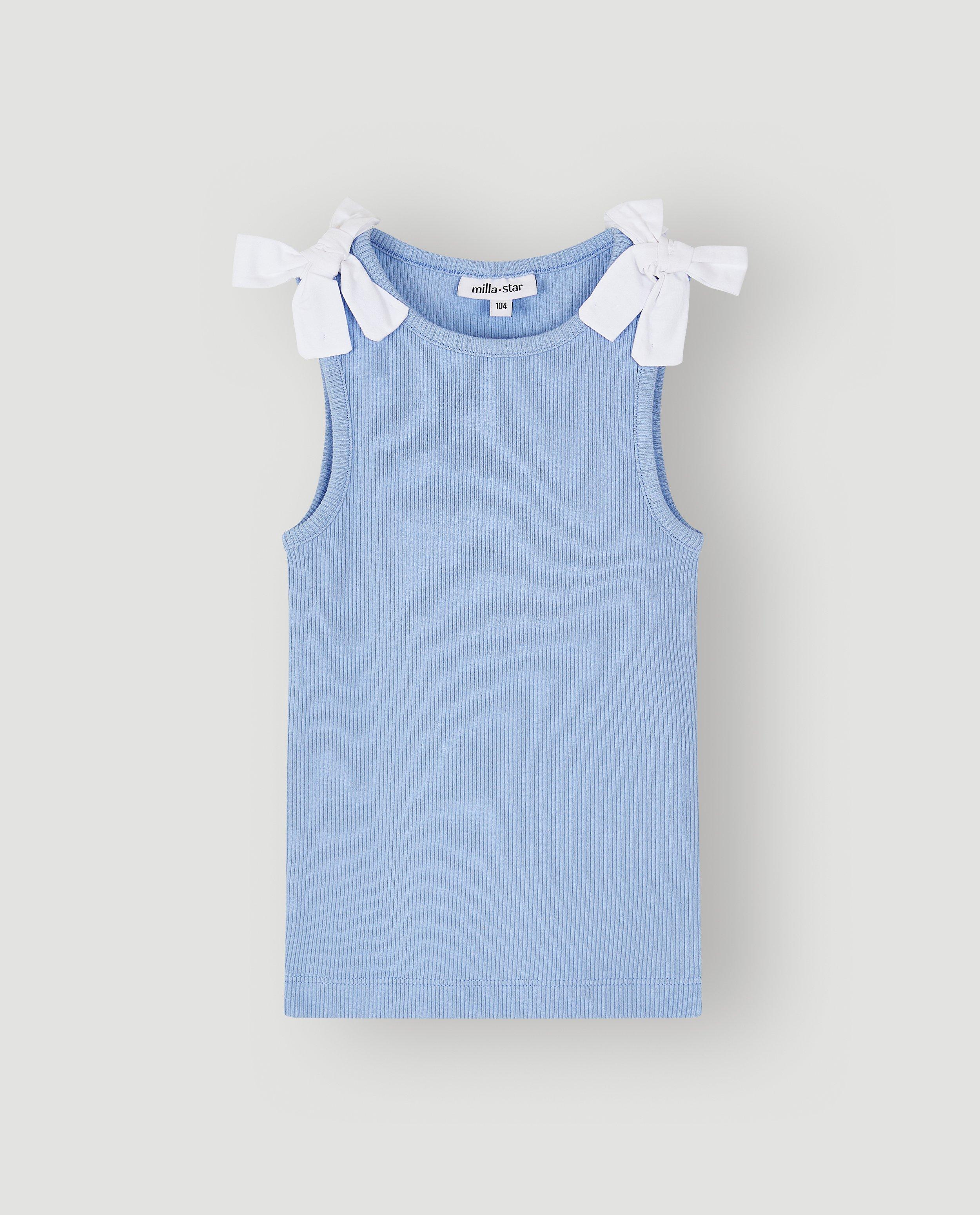 Top met strikjes - Product Detail - blauw - afbeelding nummer 4