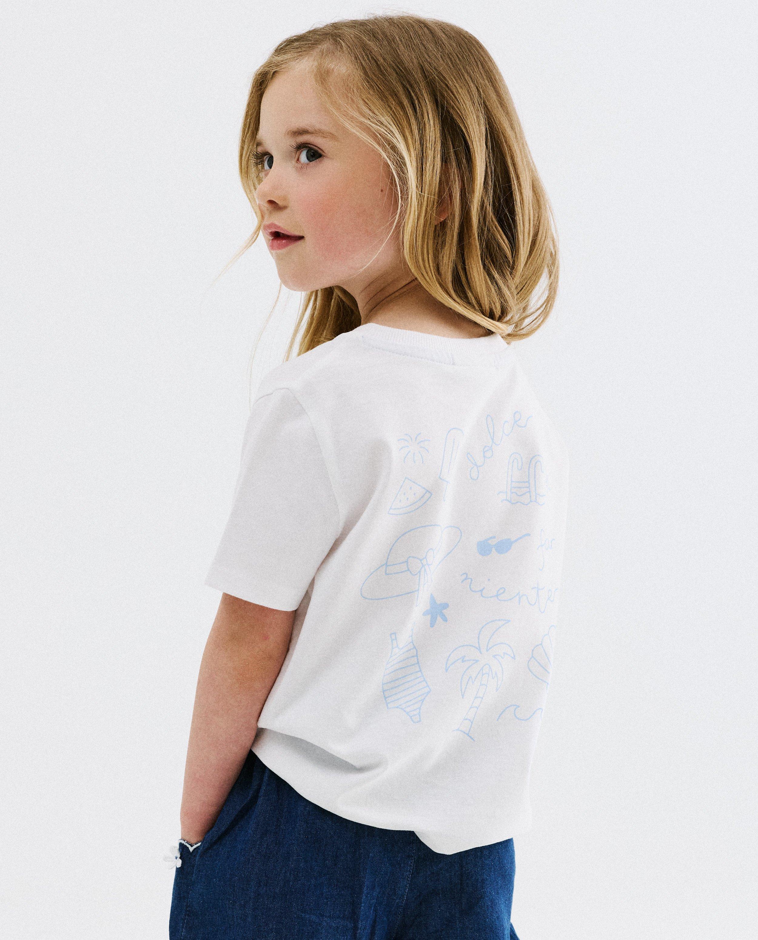 T-shirt met backprint, loose fit