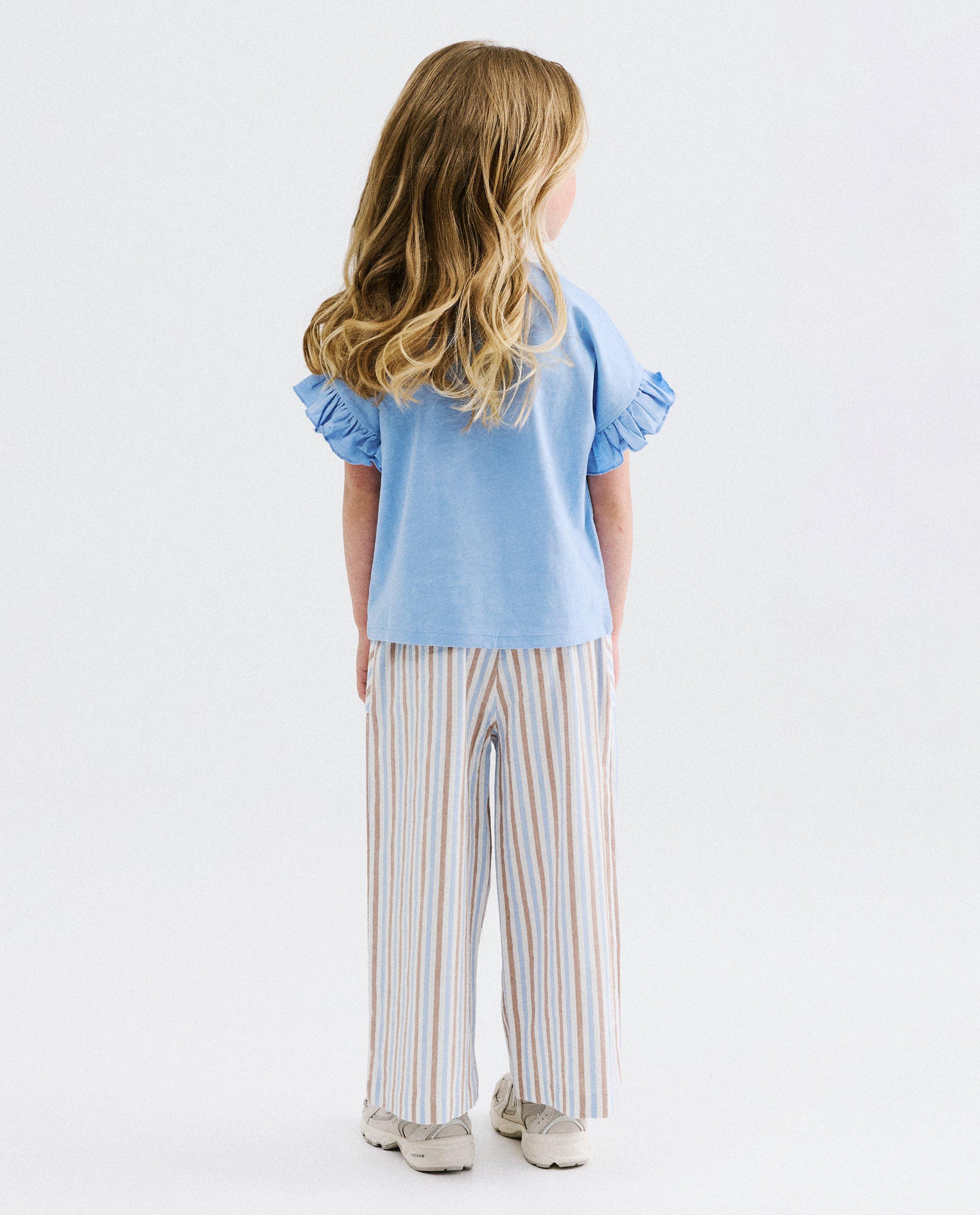 T-shirt met geborduurde hoed, boxy fit - Product Detail - blauw - afbeelding nummer 3