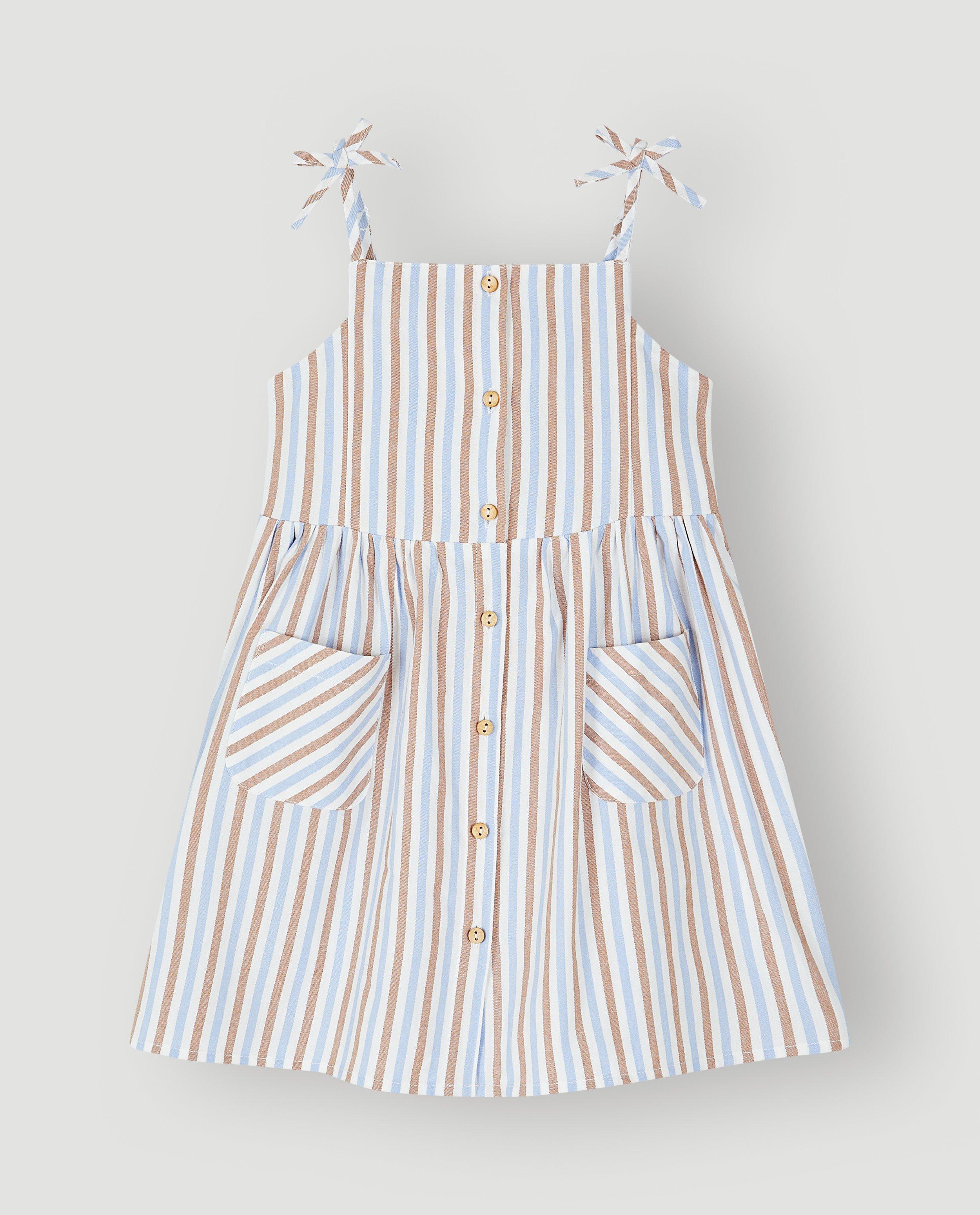 Jurk met strepen - Product Detail - blauw - afbeelding nummer 4