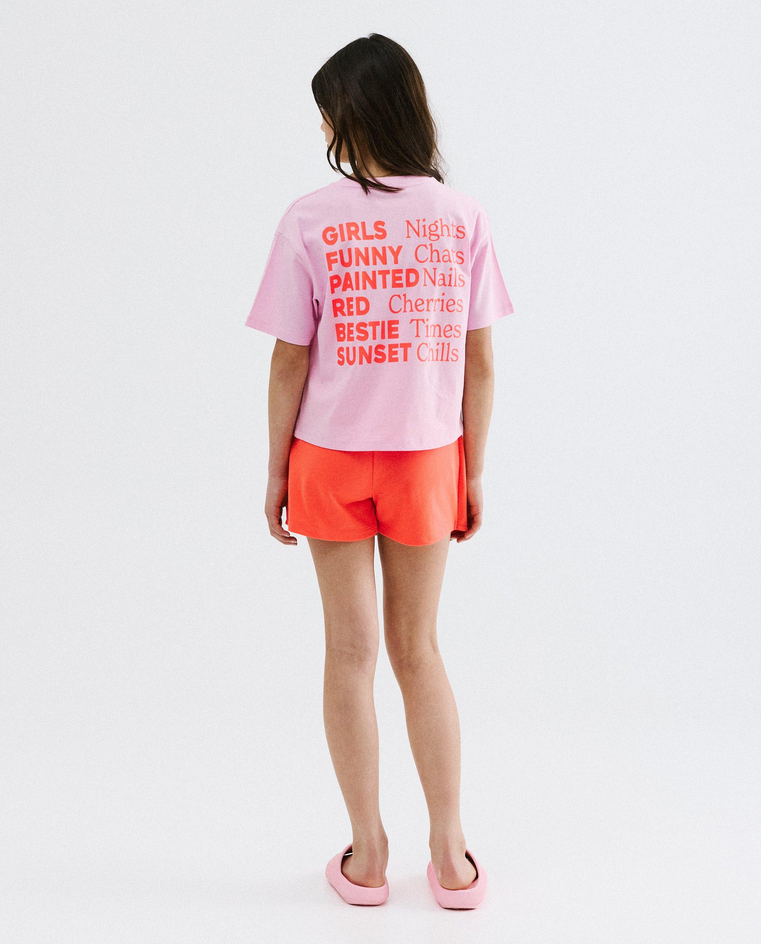 Witte skort - Product Detail - feloranje - afbeelding nummer 2