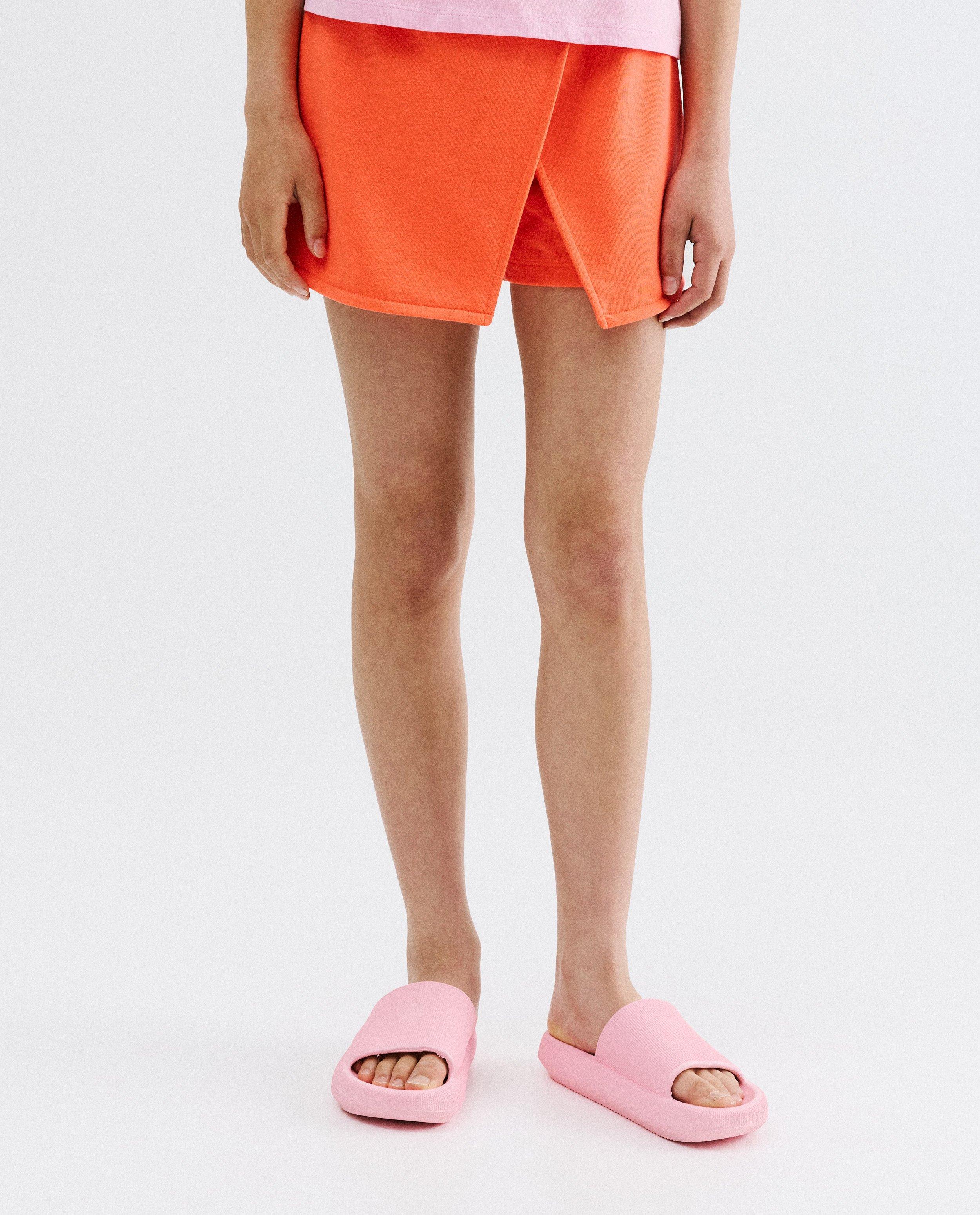 Witte skort - Product Detail - feloranje - afbeelding nummer 3