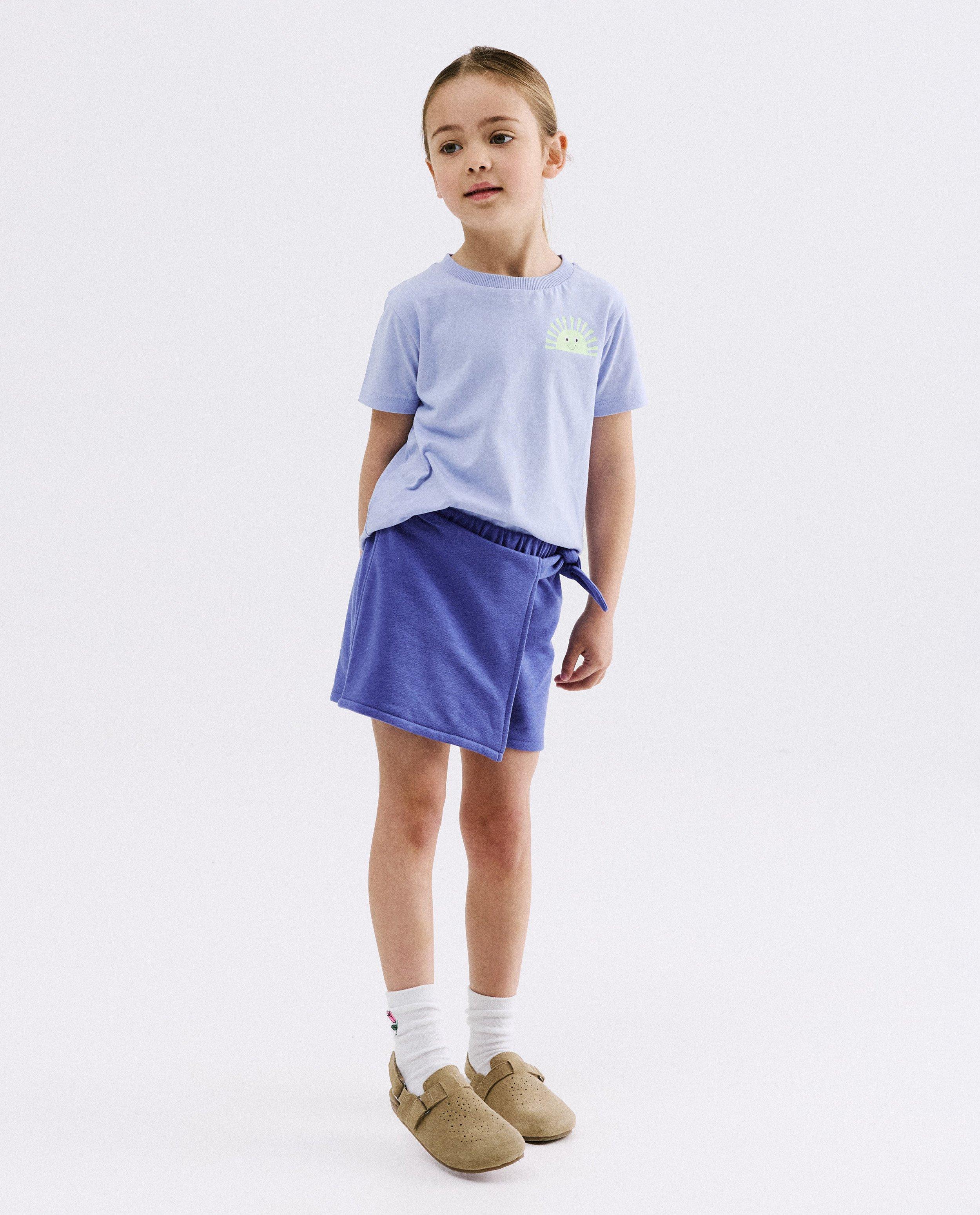 T-shirt met backprint, loose fit - Product Detail - lichtblauw - afbeelding nummer 2