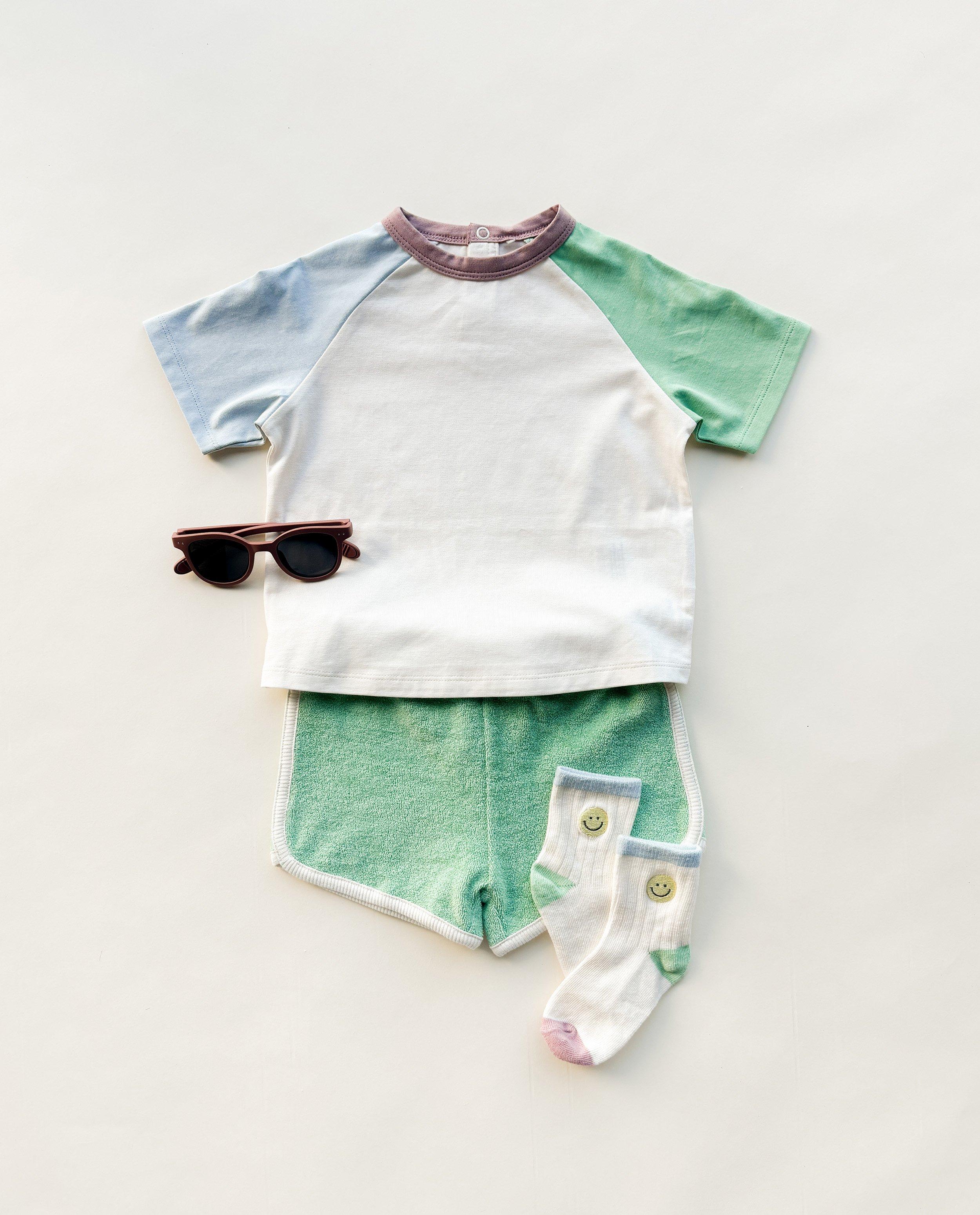 T-shirt met color block, loose fit - Product Detail - wit - afbeelding nummer 5