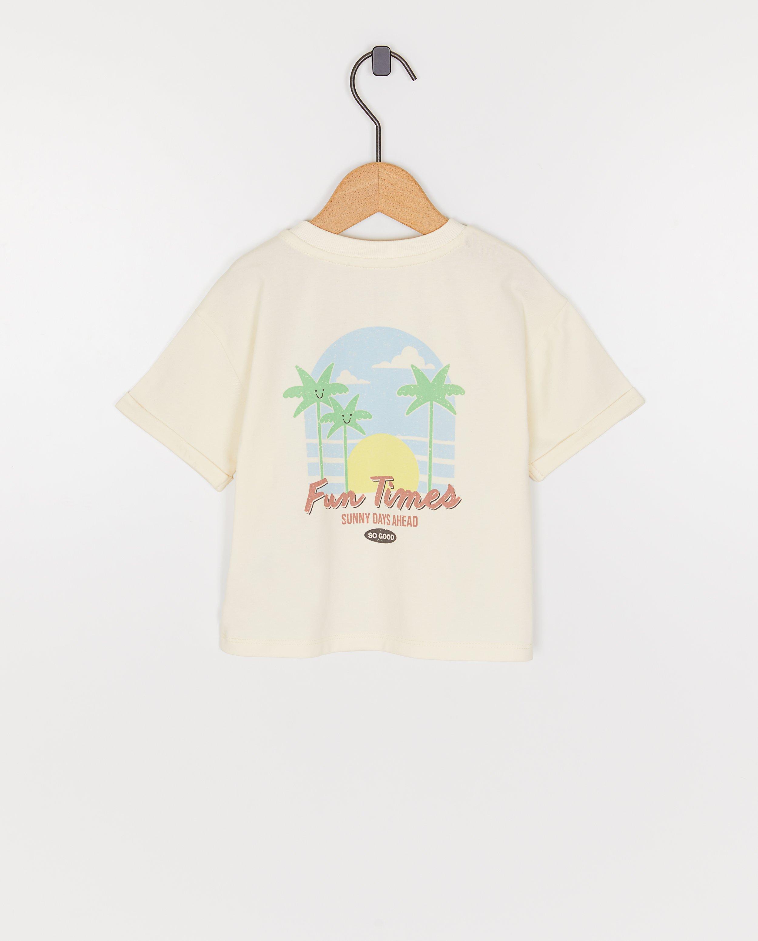 T-shirt met backprint - Product Detail - wit - afbeelding nummer 2