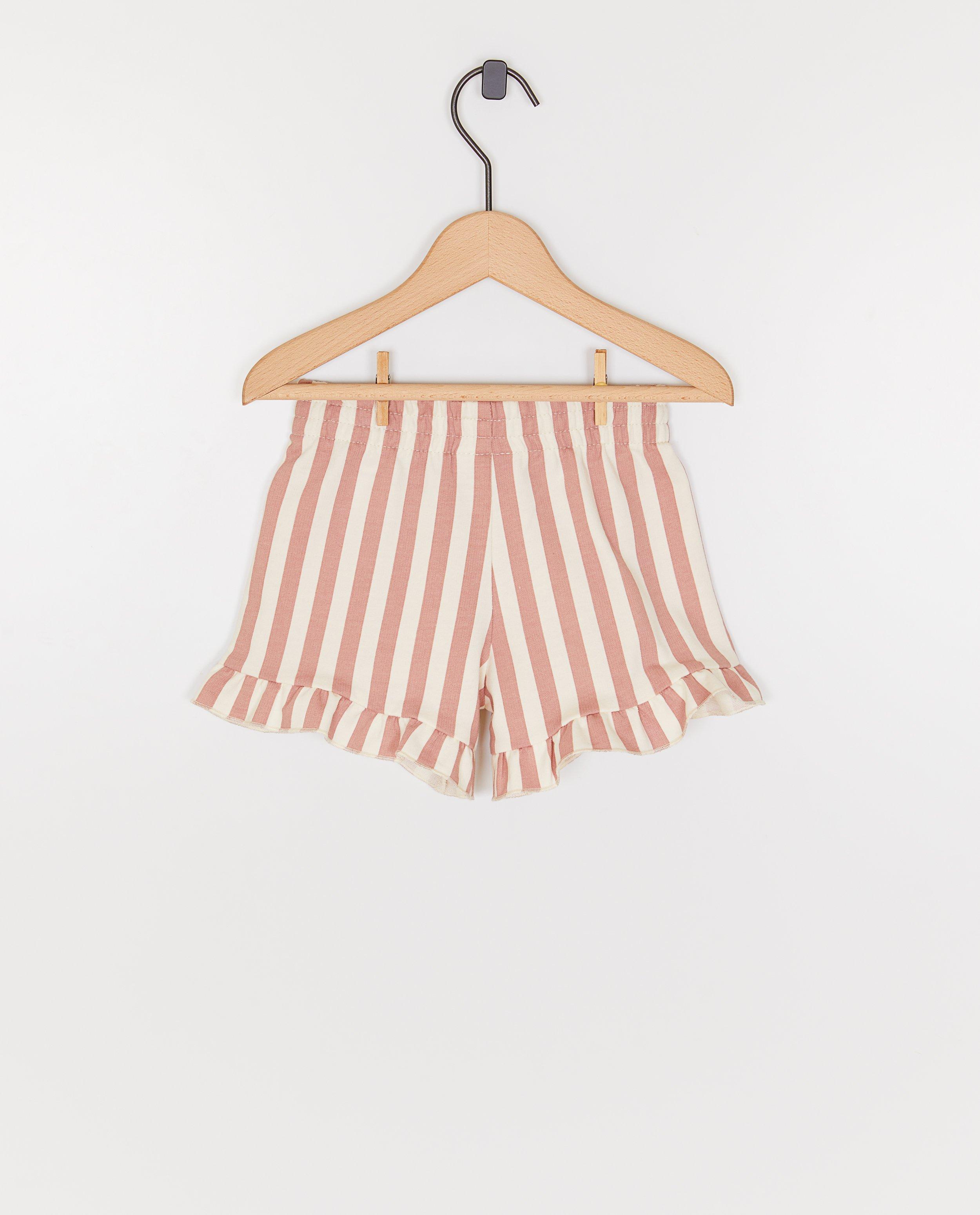 Shorten - Short met geborduurde smiley