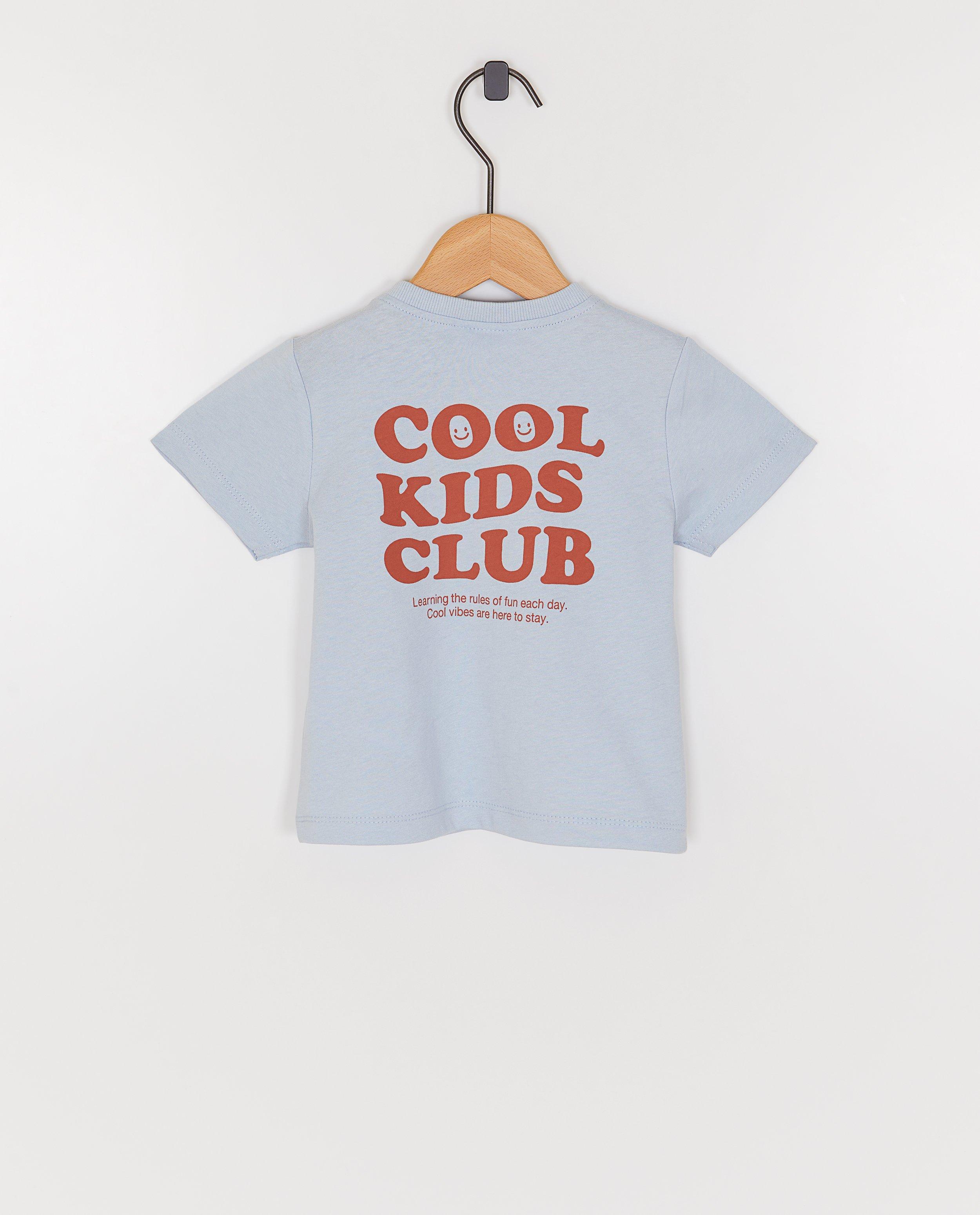 T-shirt met backprint, regular fit - Product Detail - lichtblauw - afbeelding nummer 4
