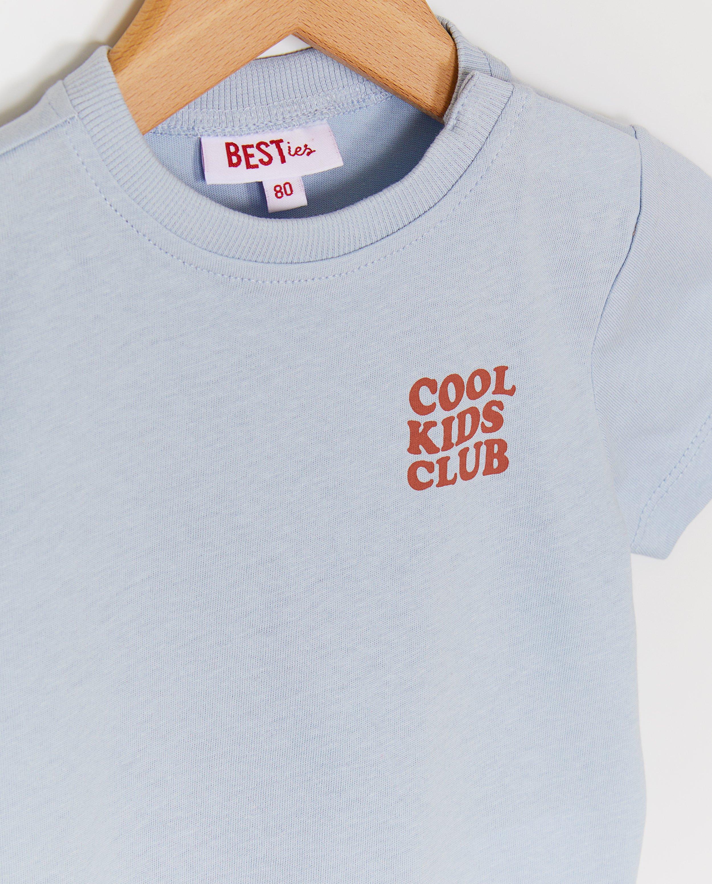 T-shirt met backprint, regular fit - Product Detail - lichtblauw - afbeelding nummer 5