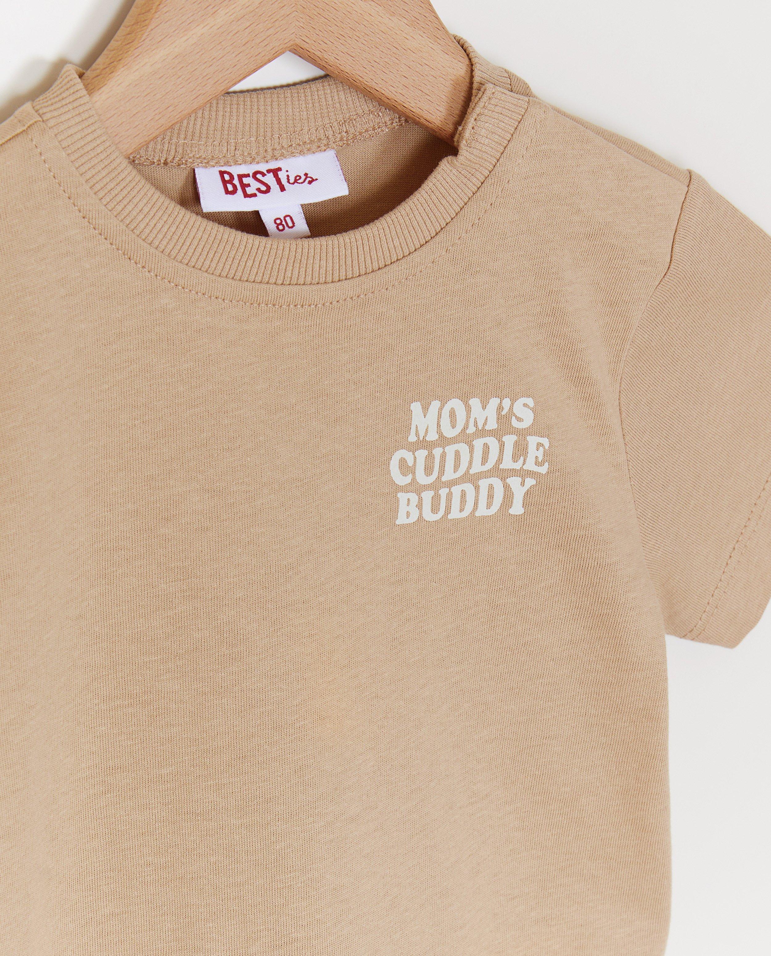 T-shirt met backprint, regular fit - Product Detail - beige - afbeelding nummer 3