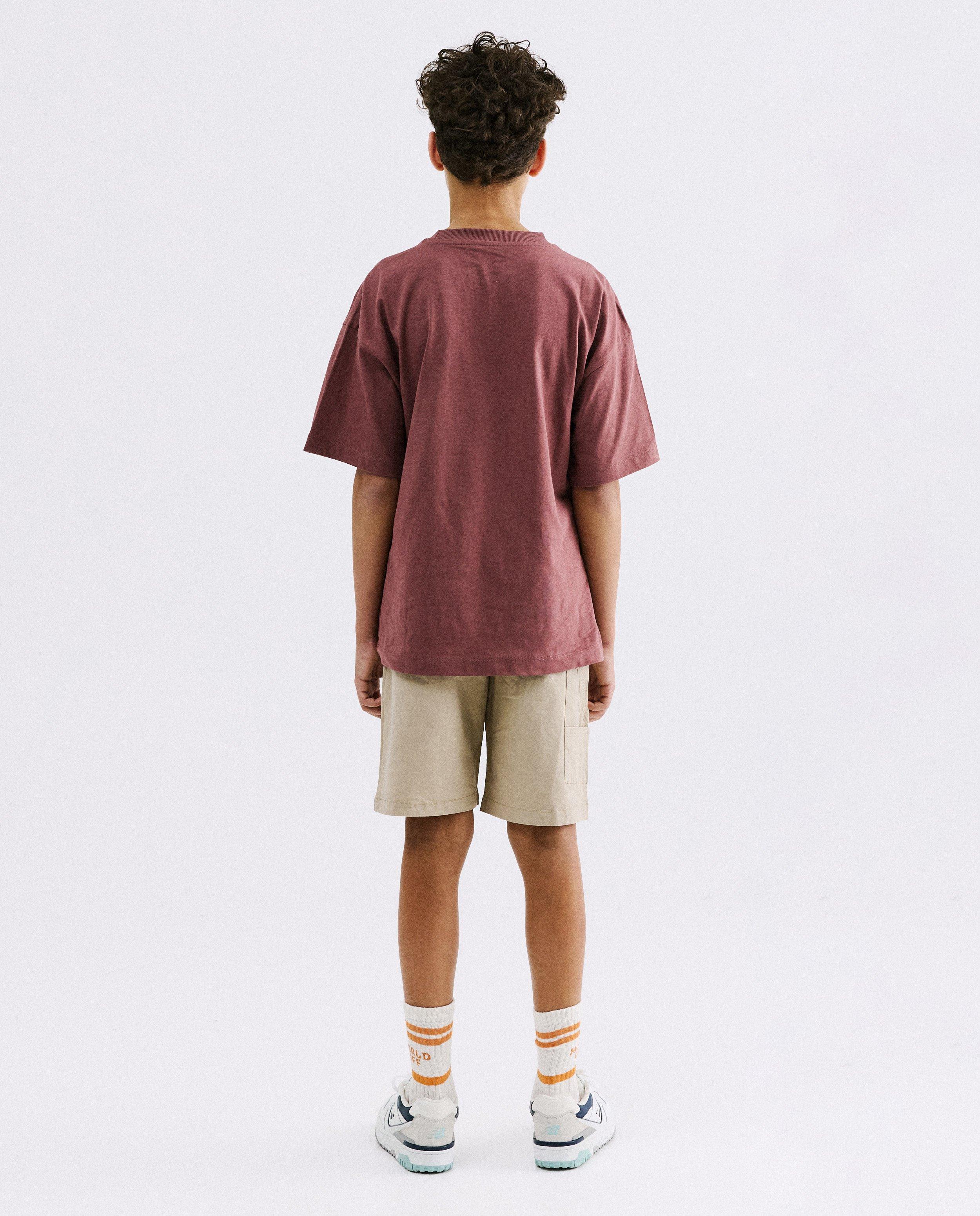 T-shirt met kleine print - Product Detail - rood - afbeelding nummer 3