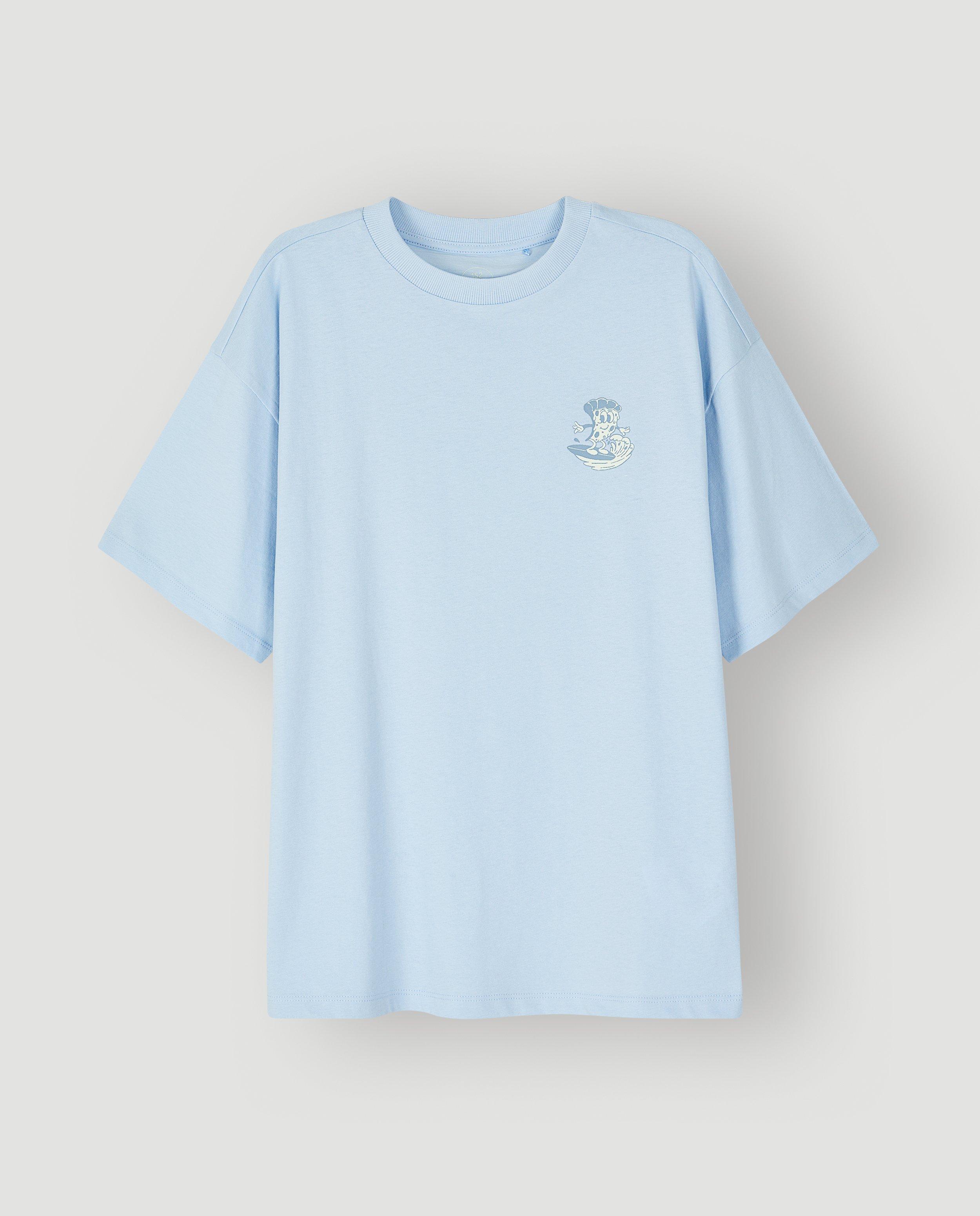 T-shirt met backprint - Product Detail - lichtblauw - afbeelding nummer 5
