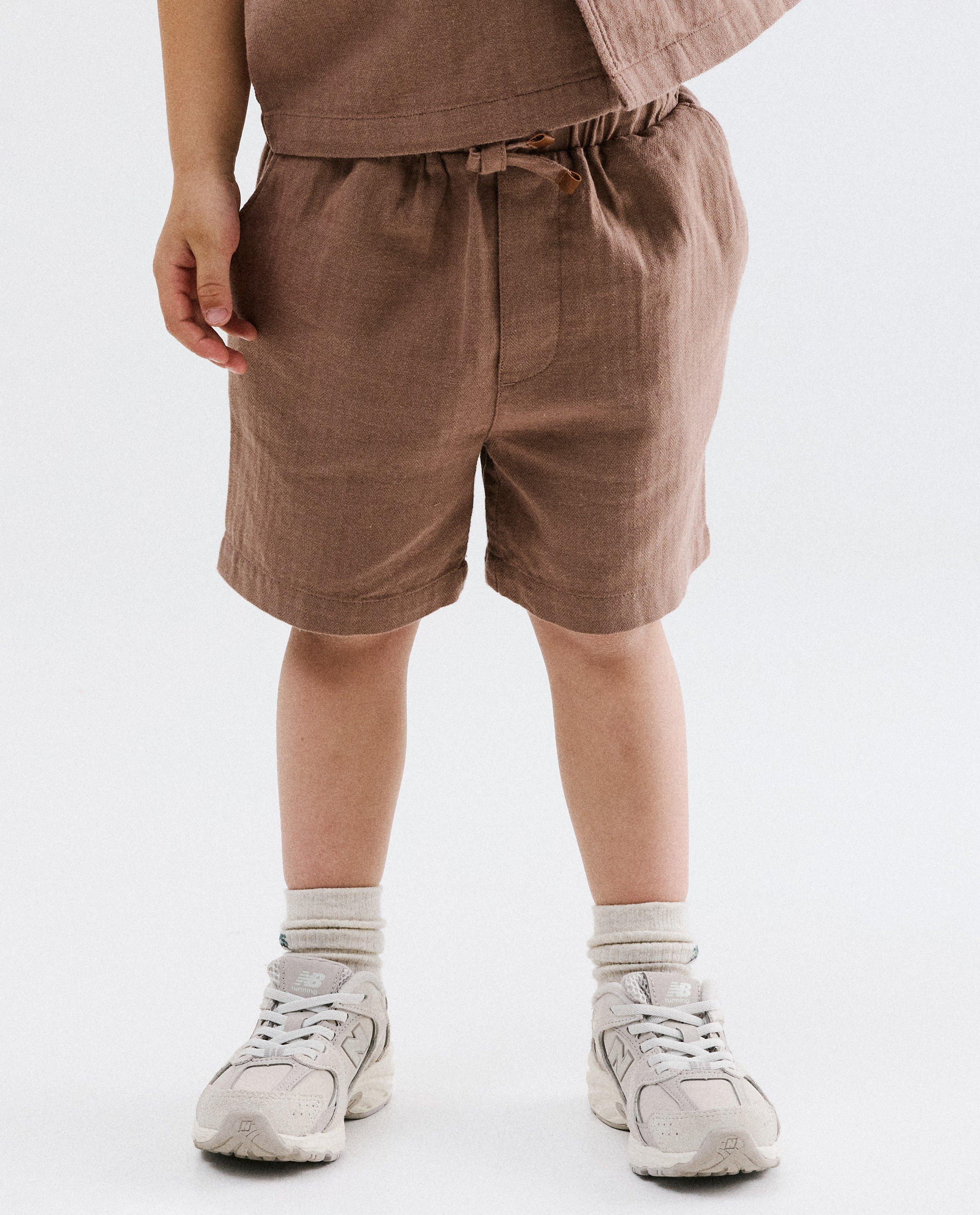Short beige - D&eacute;tails du produit - brun - image num&eacute;ro 3