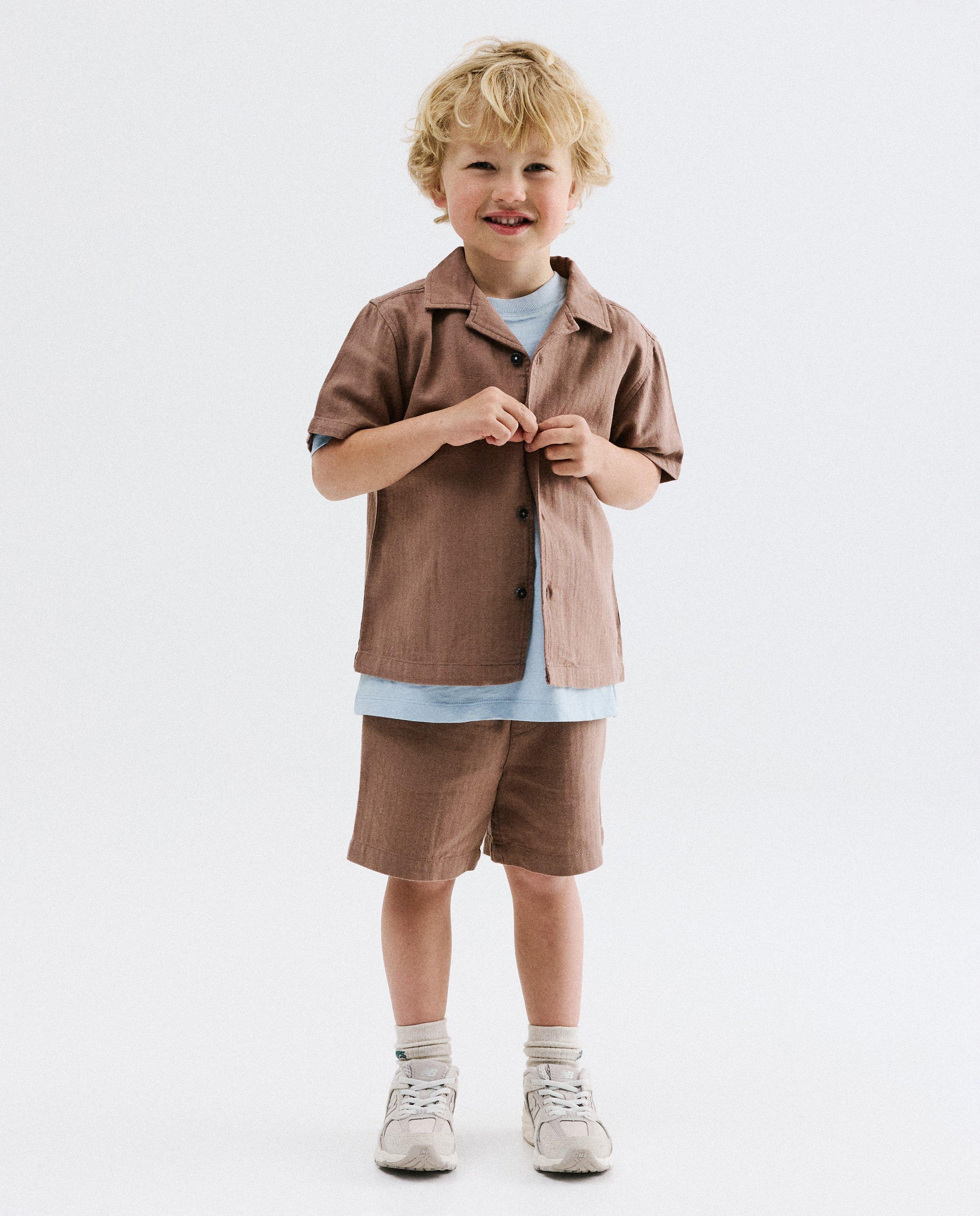 Short beige - D&eacute;tails du produit - brun - image num&eacute;ro 4