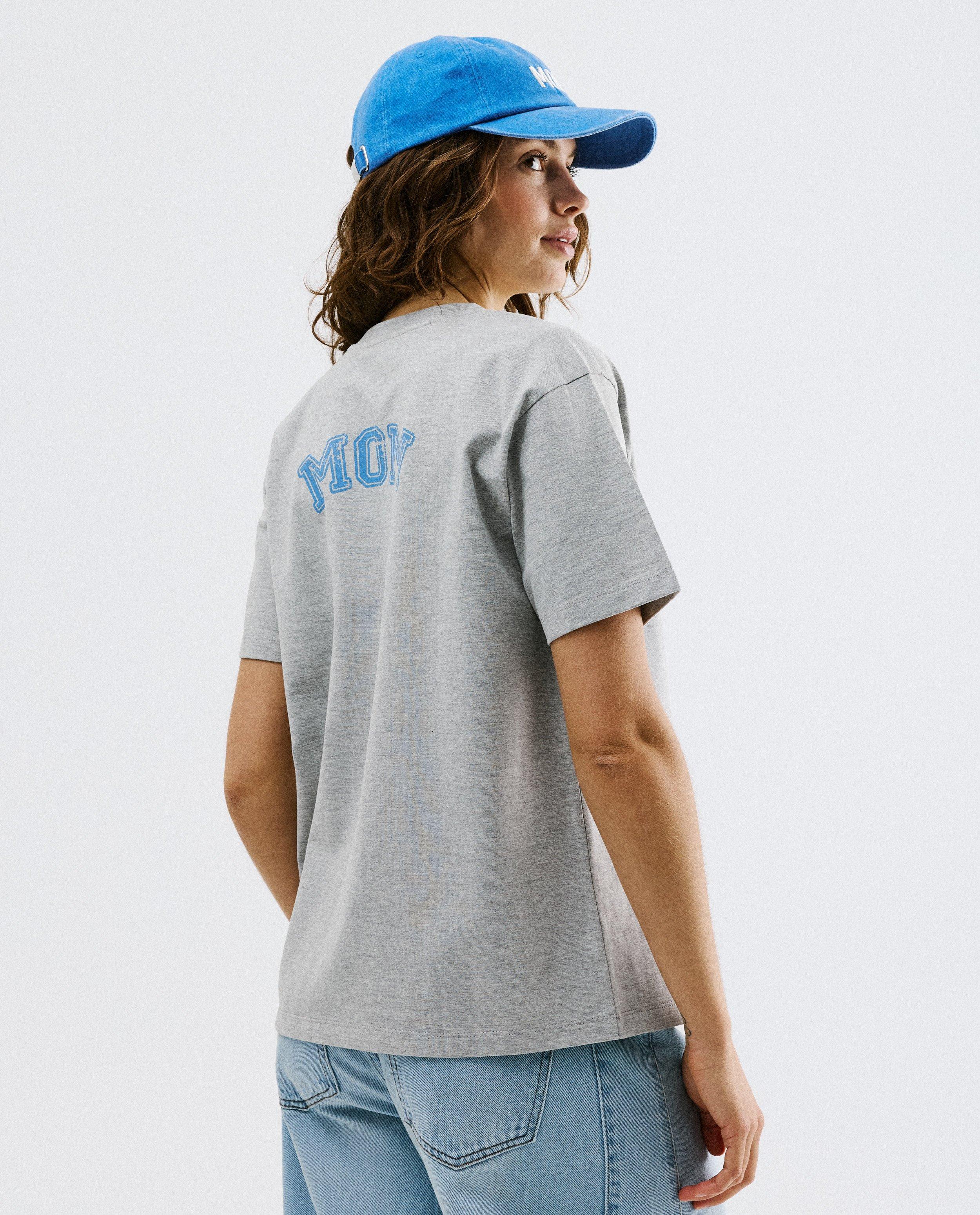 T-shirt met backprint Mom, relaxed fit, XS-XL